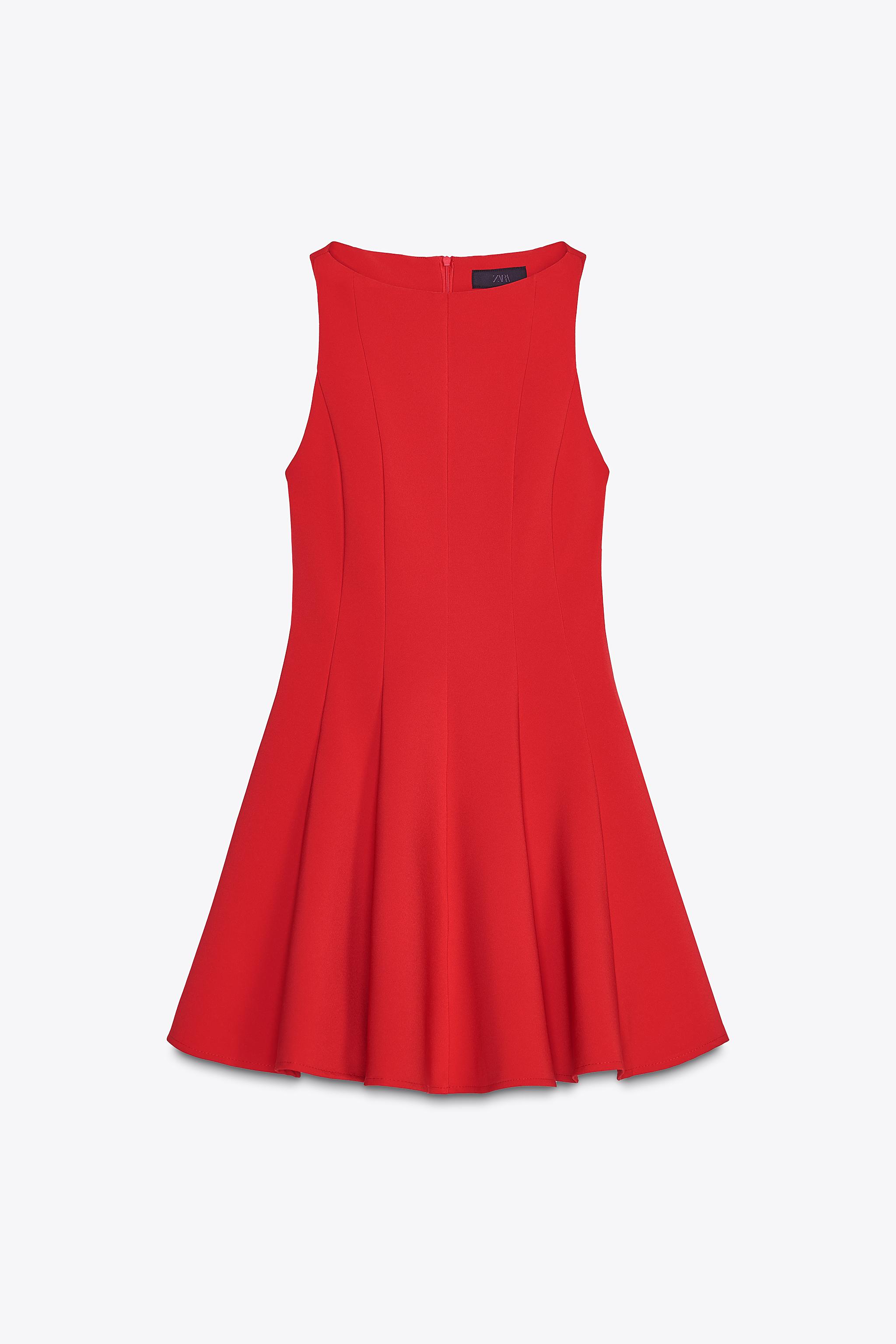 SHORT FLARED DRESS