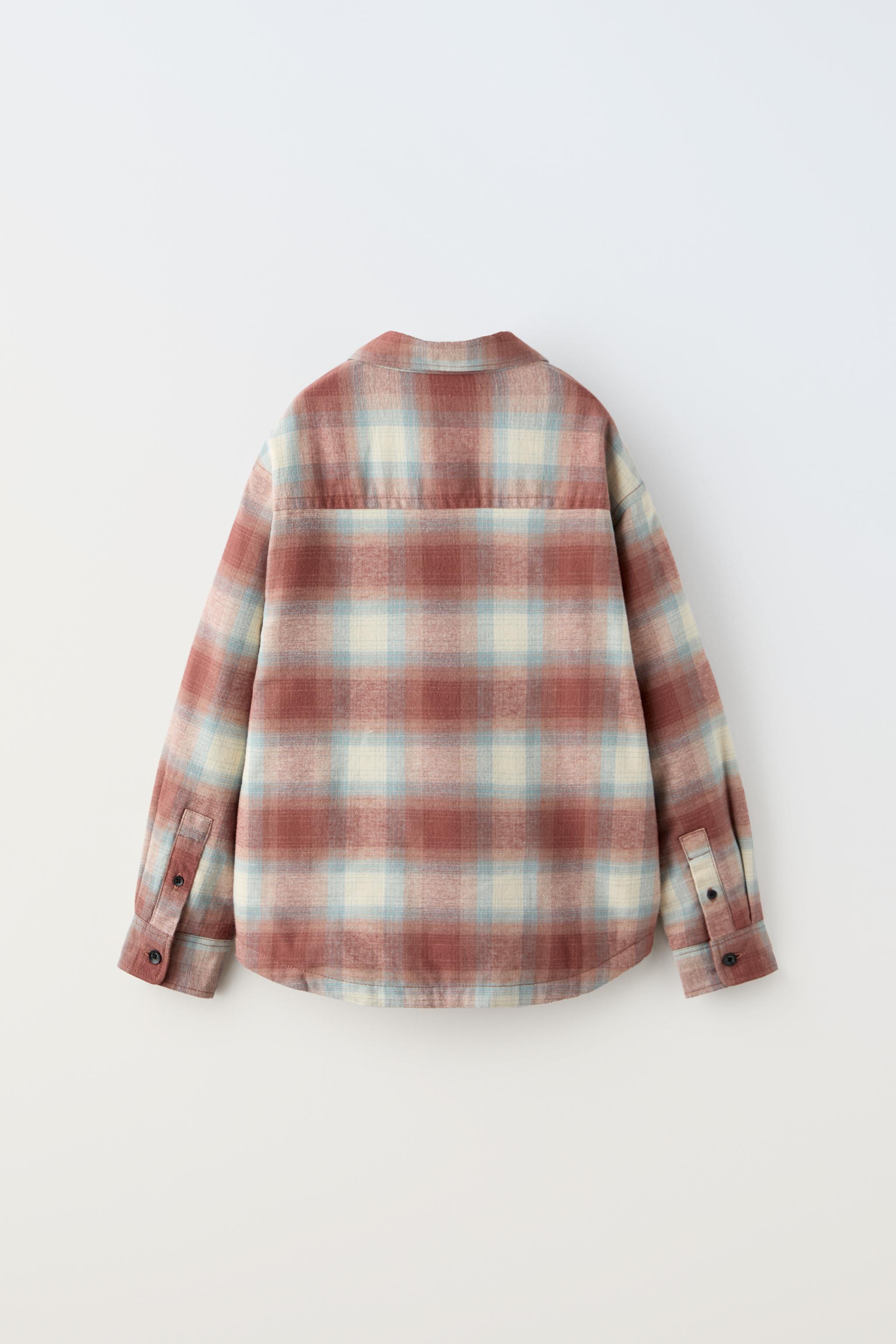 QUILTED CHECKED OVERSHIRT