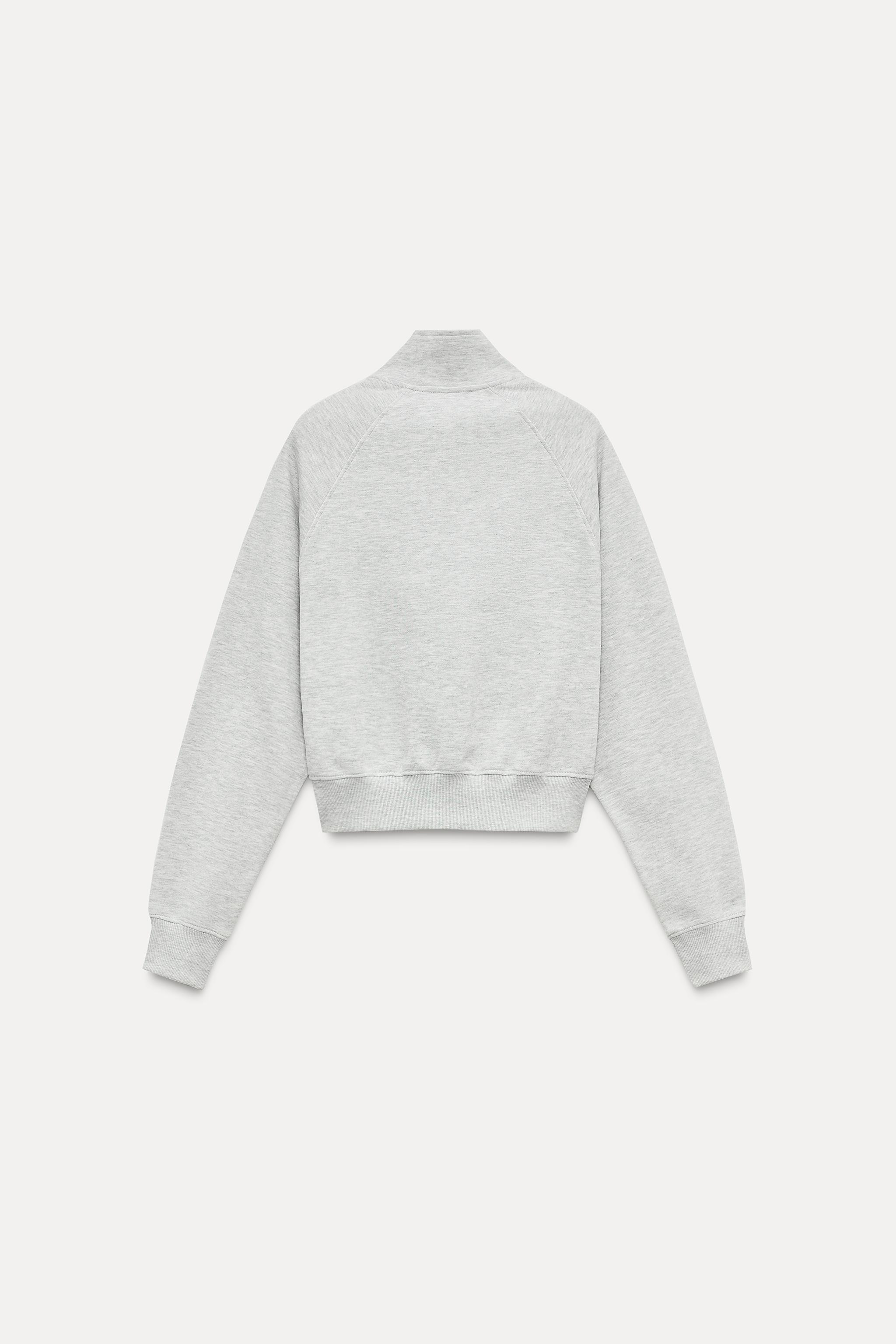 SWEATSHIRT WITH ZIP