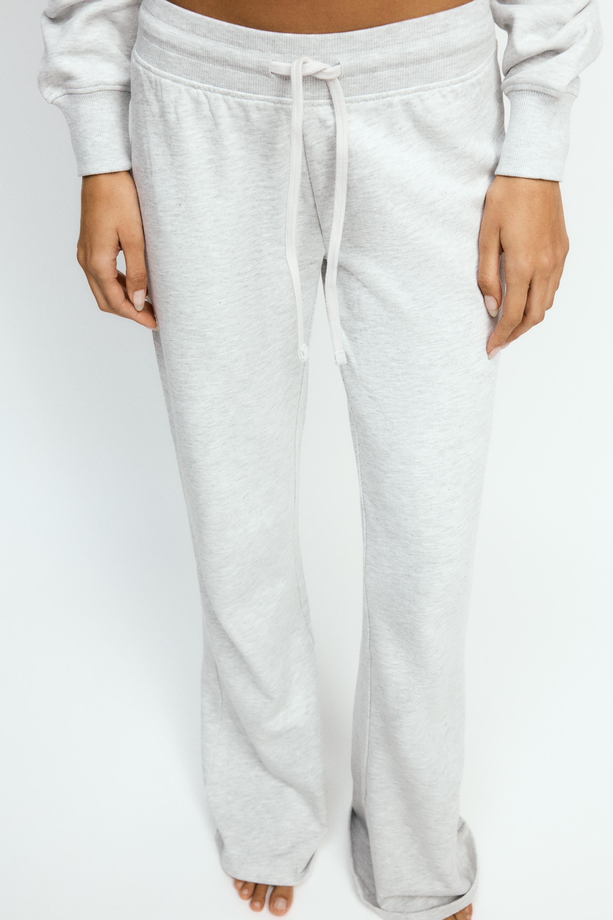 FLARE PLUSH TROUSERS