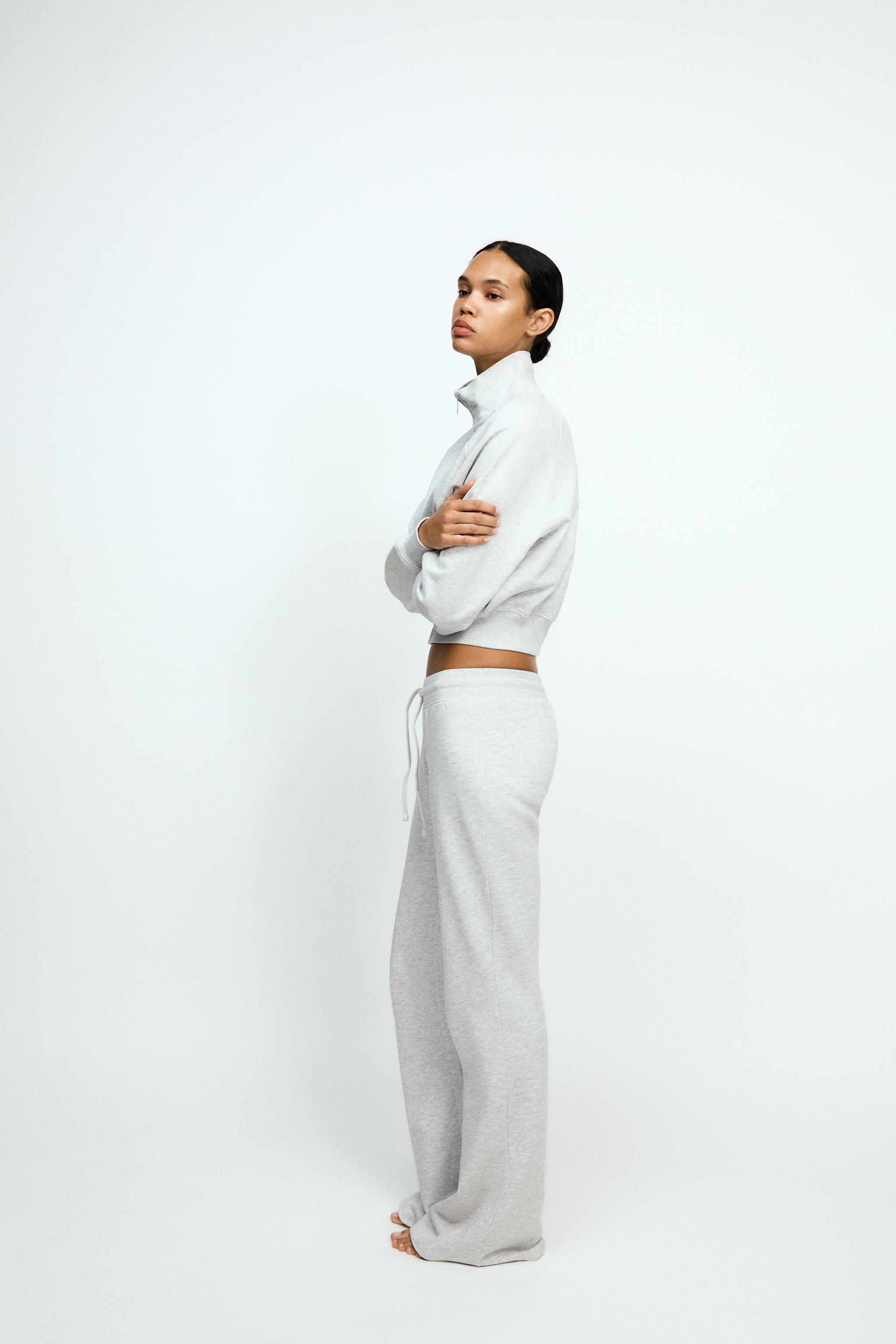 FLARE PLUSH TROUSERS