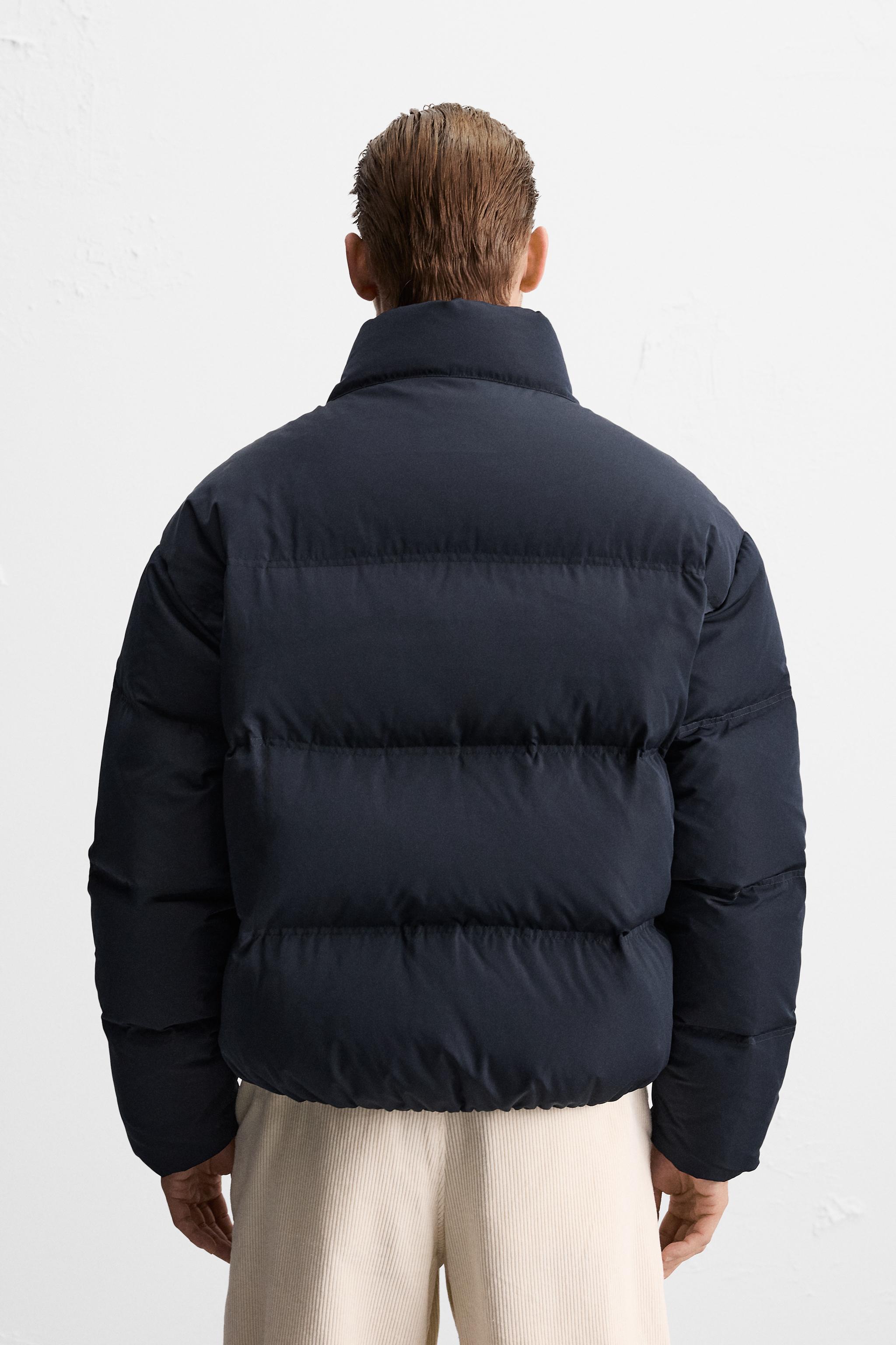 100% FEATHER DOWN PUFFER JACKET