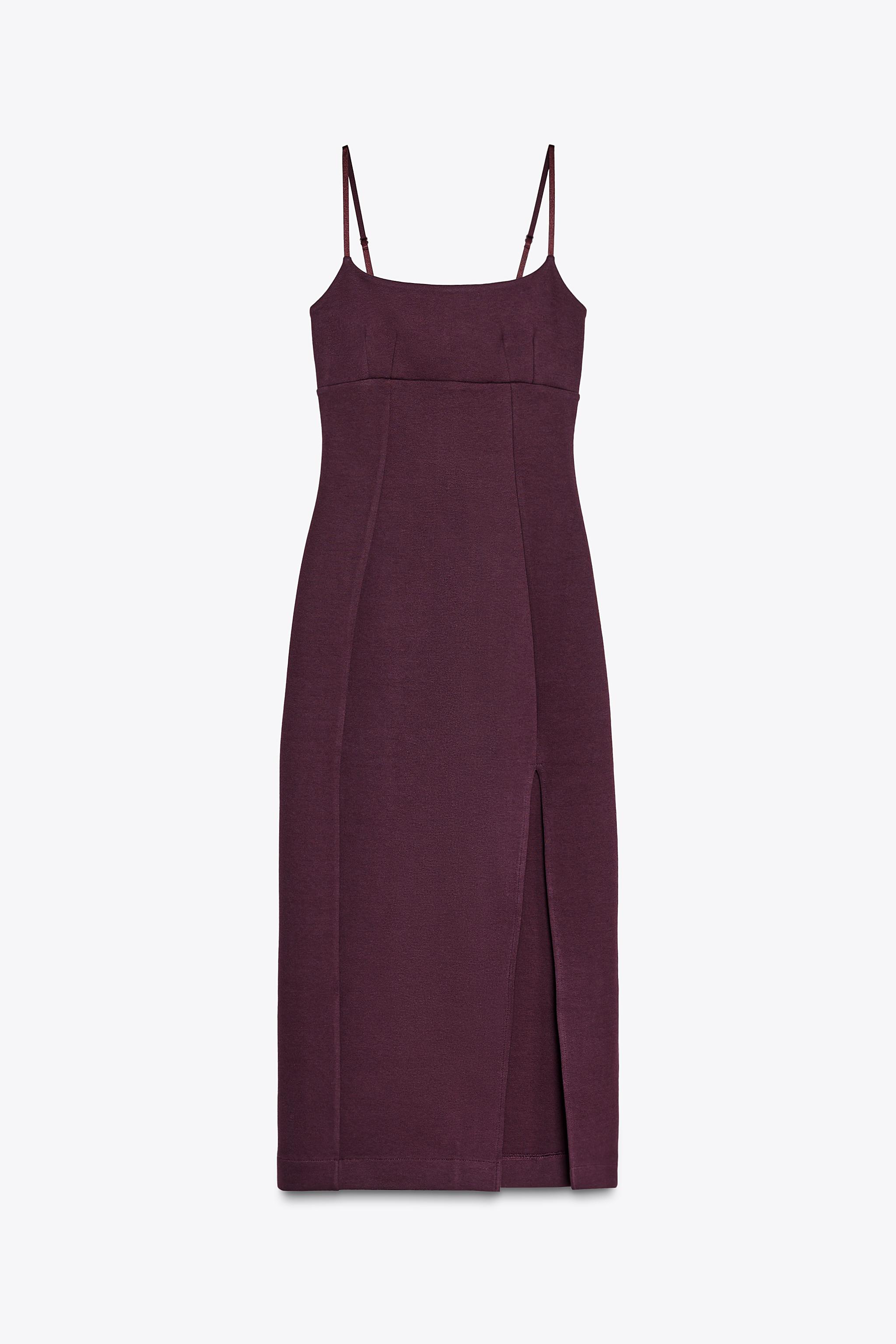 INTERLOCK STRAPPY DRESS
