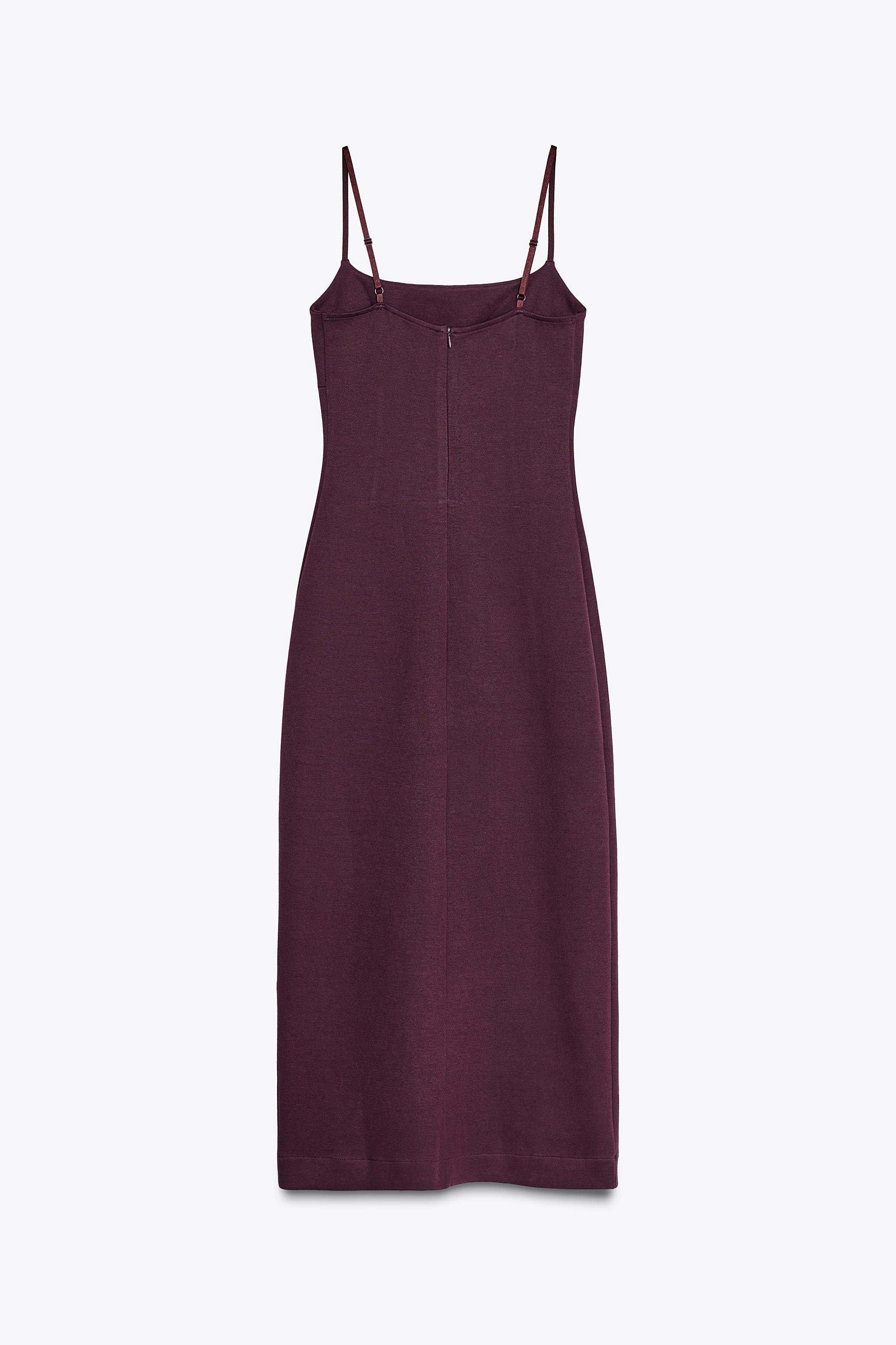 INTERLOCK STRAPPY DRESS