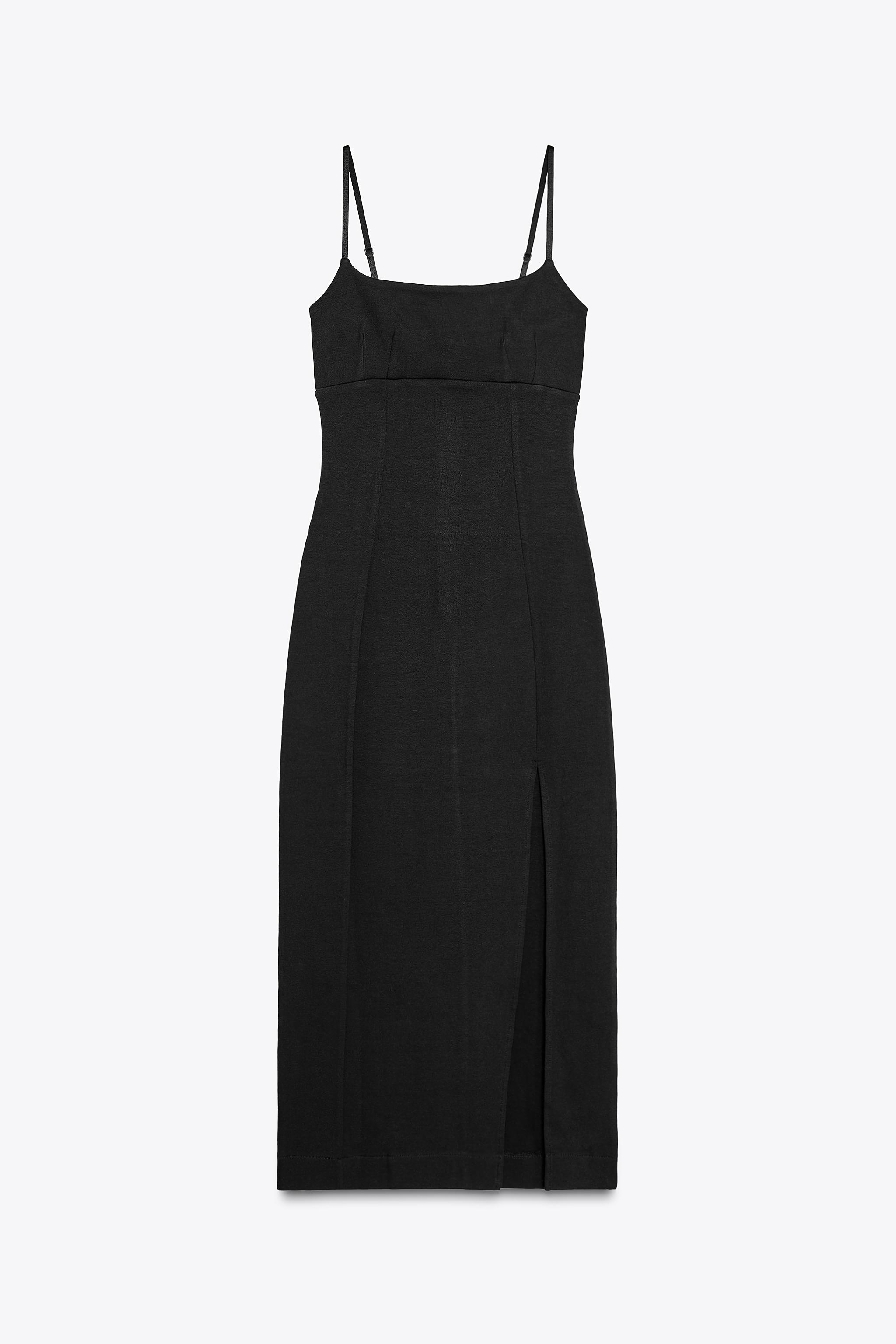 INTERLOCK STRAPPY DRESS