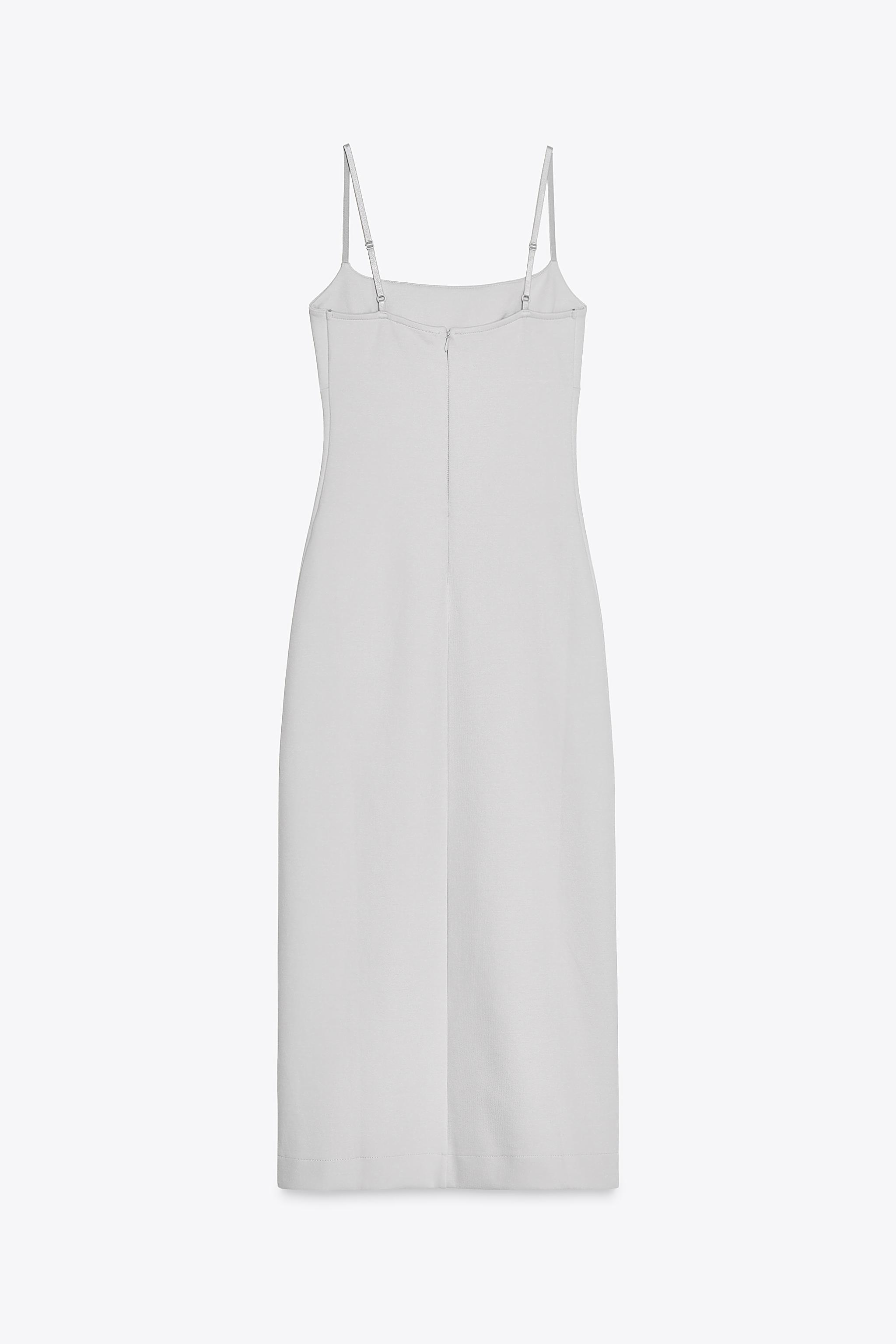 INTERLOCK STRAPPY DRESS