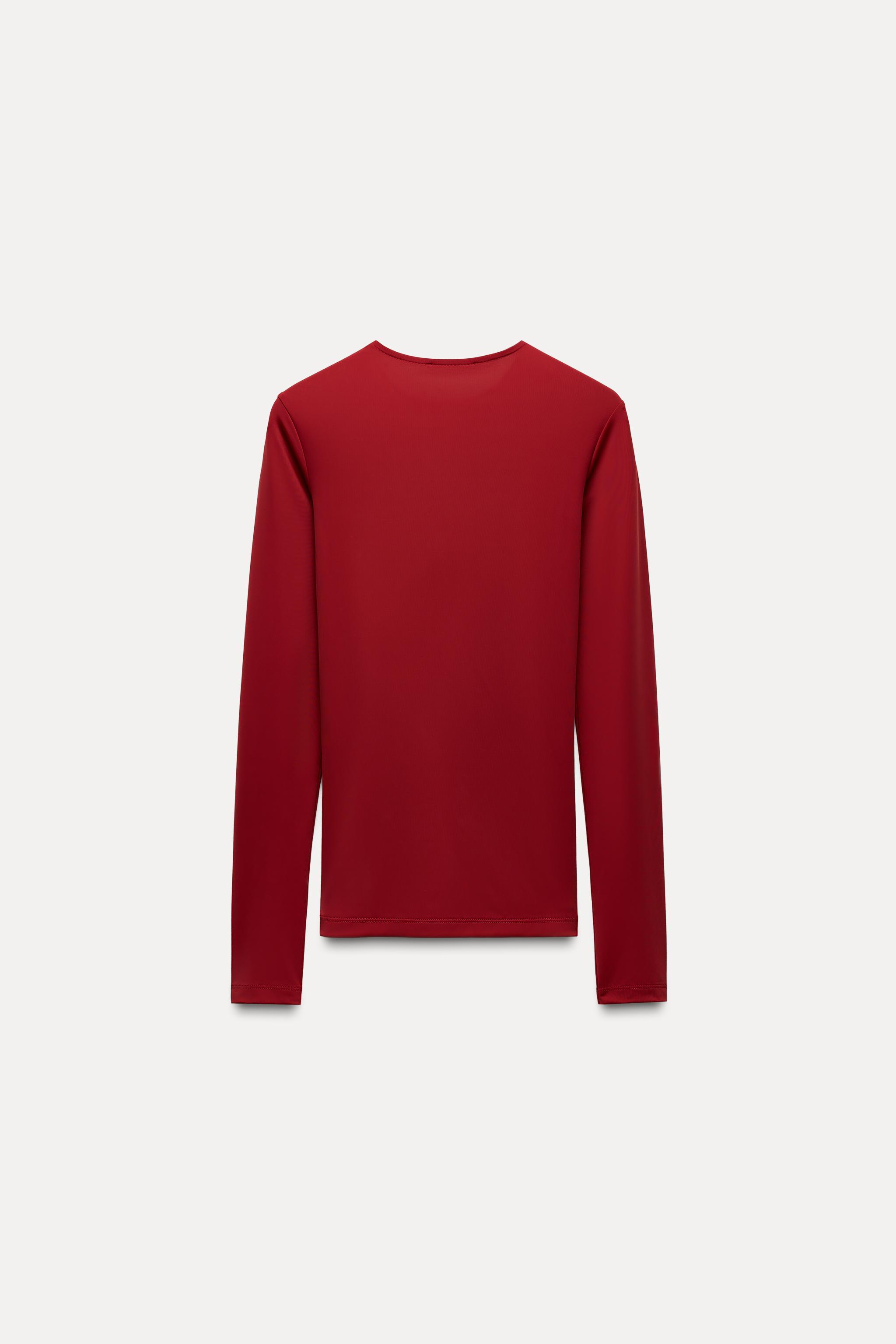 LONG SLEEVE POLYAMIDE T-SHIRT