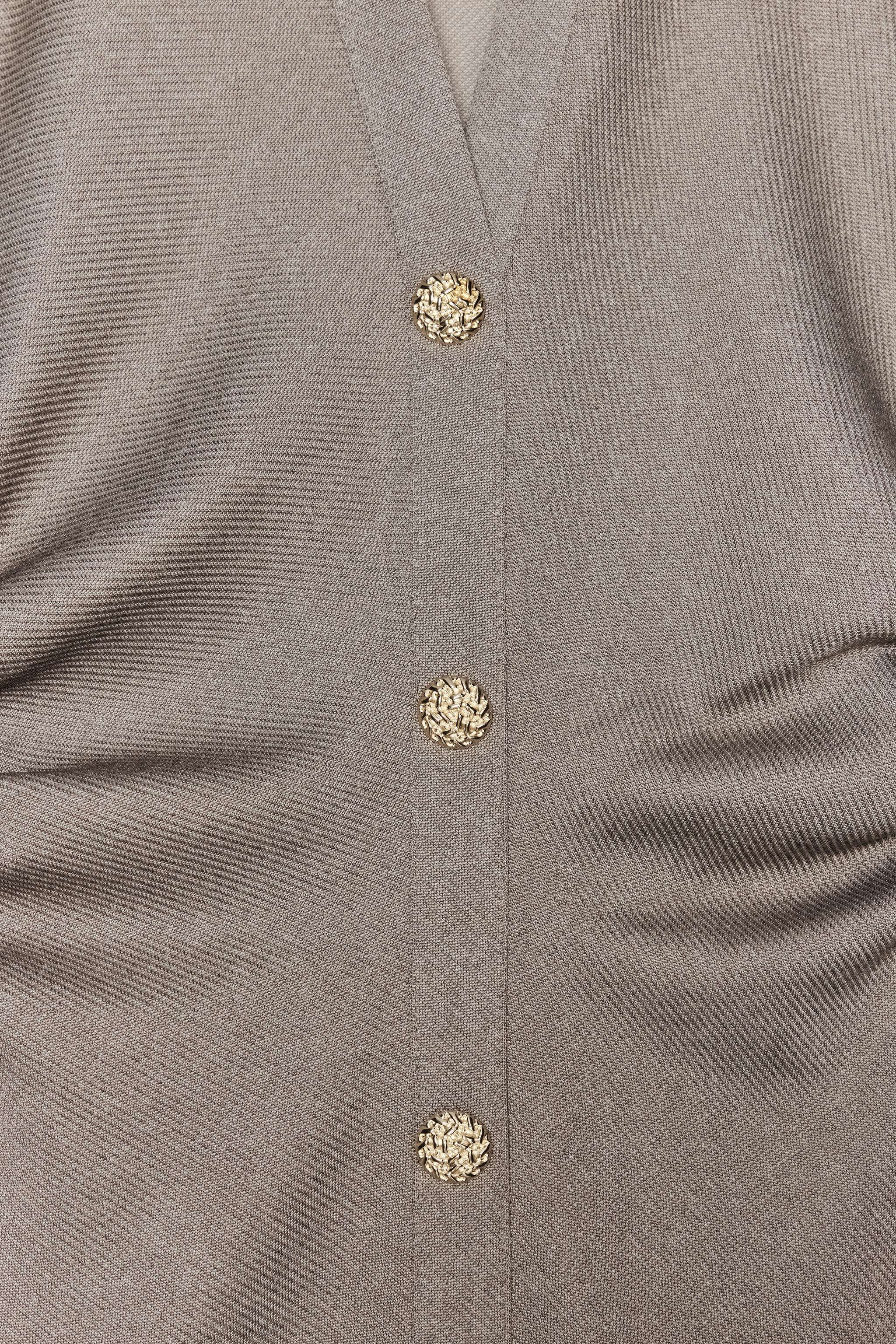 PIQUÉ SHIRT DRESS