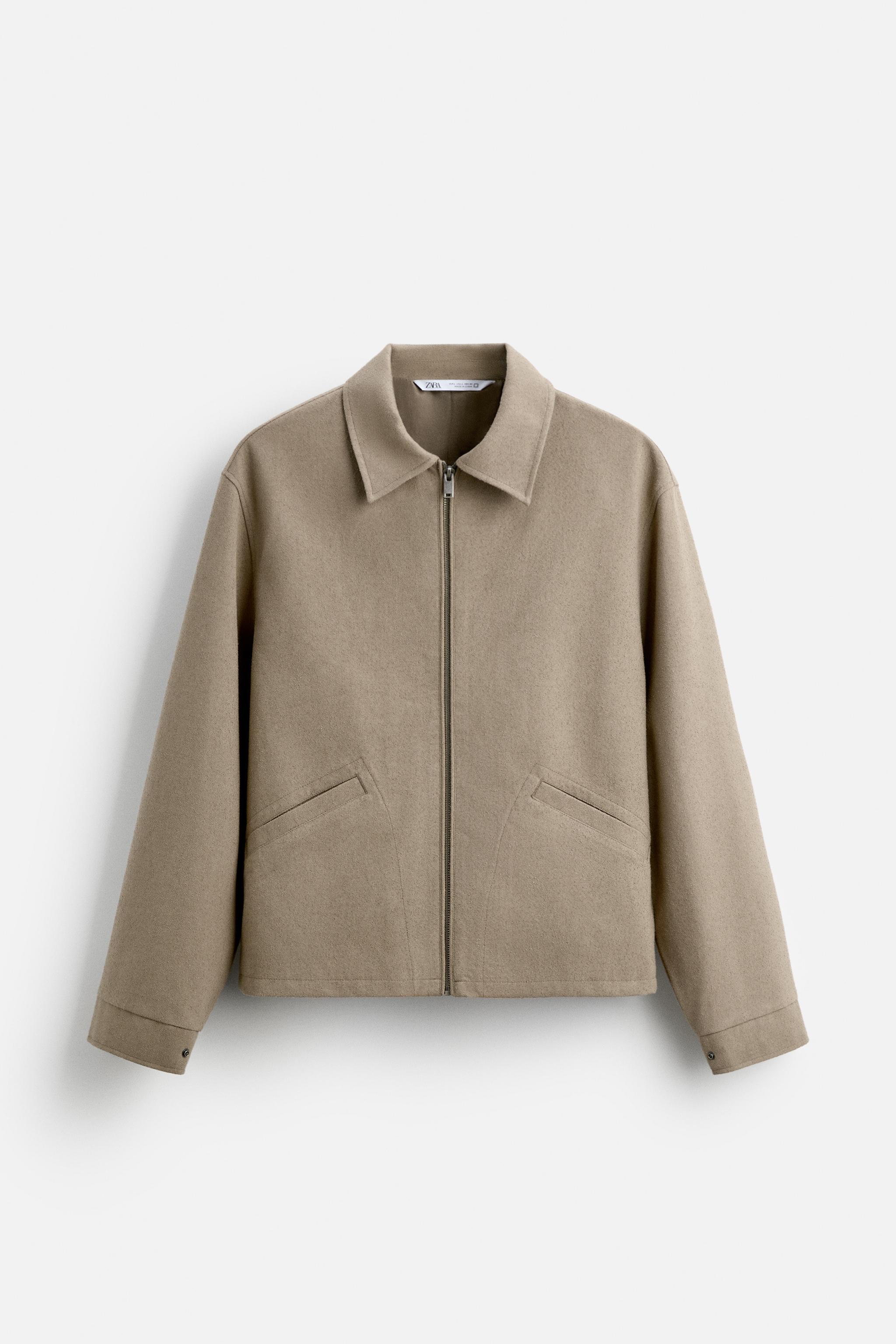 TEXTURED OVERSHIRT