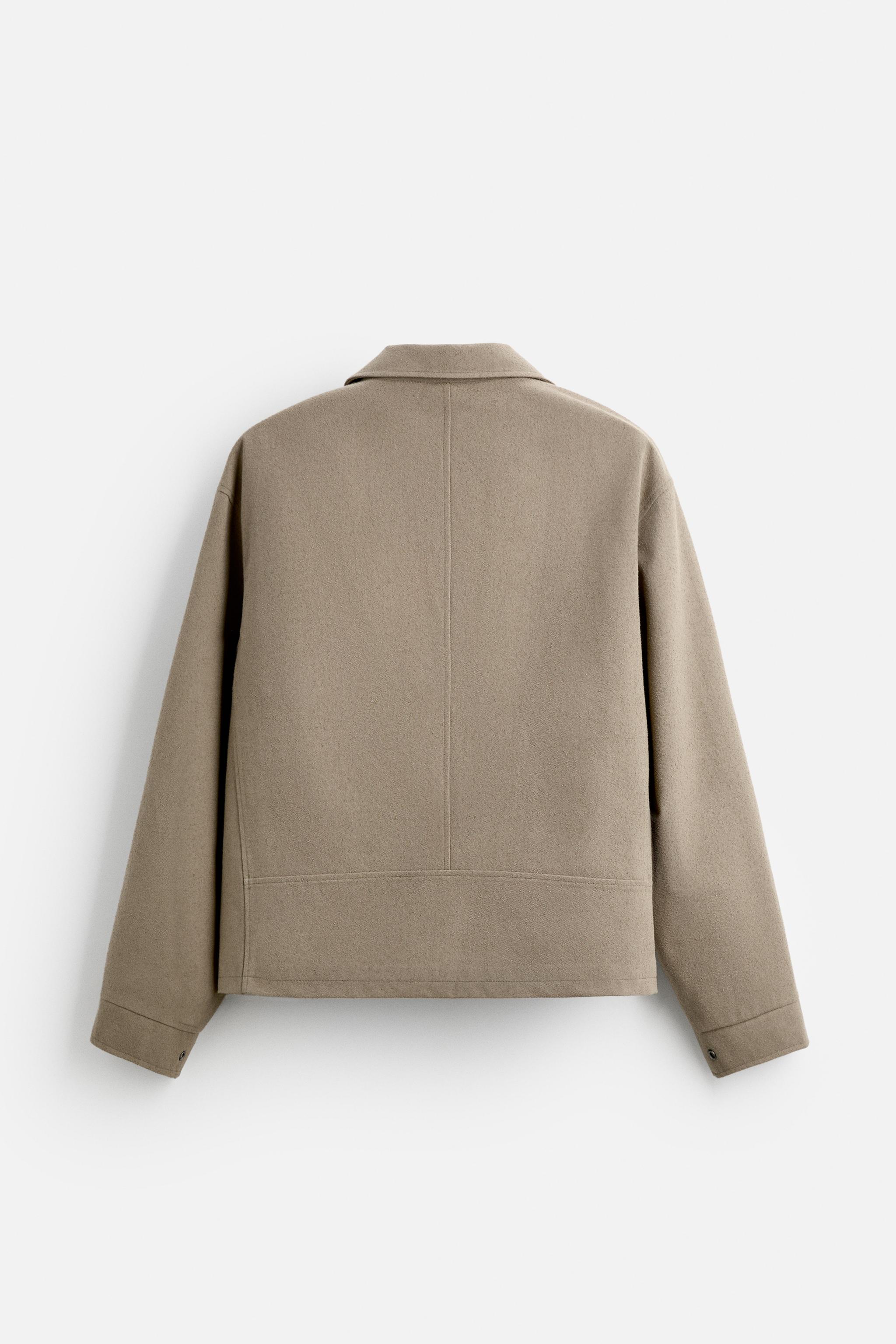 TEXTURED OVERSHIRT