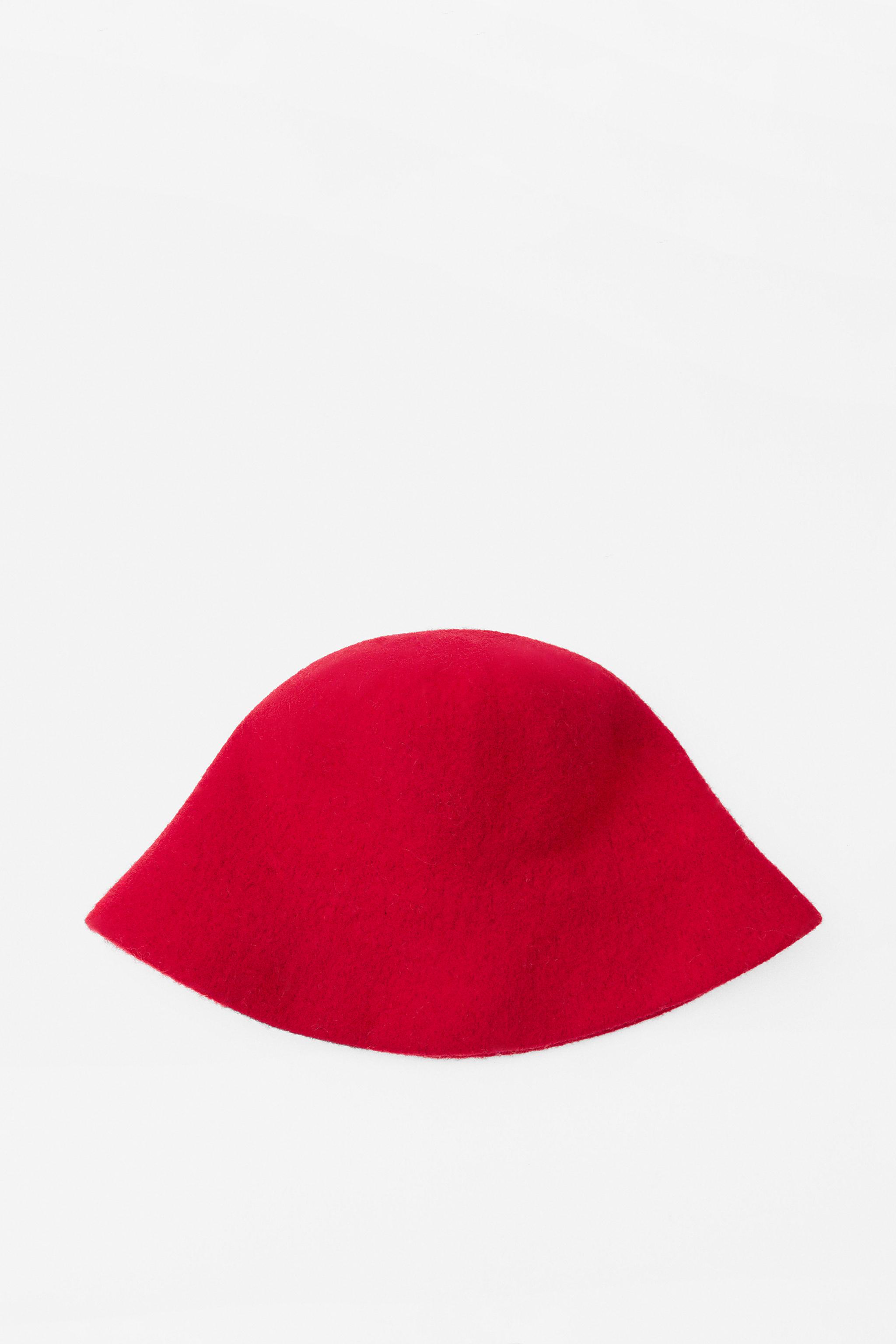 WOOL BLEND BUCKET HAT