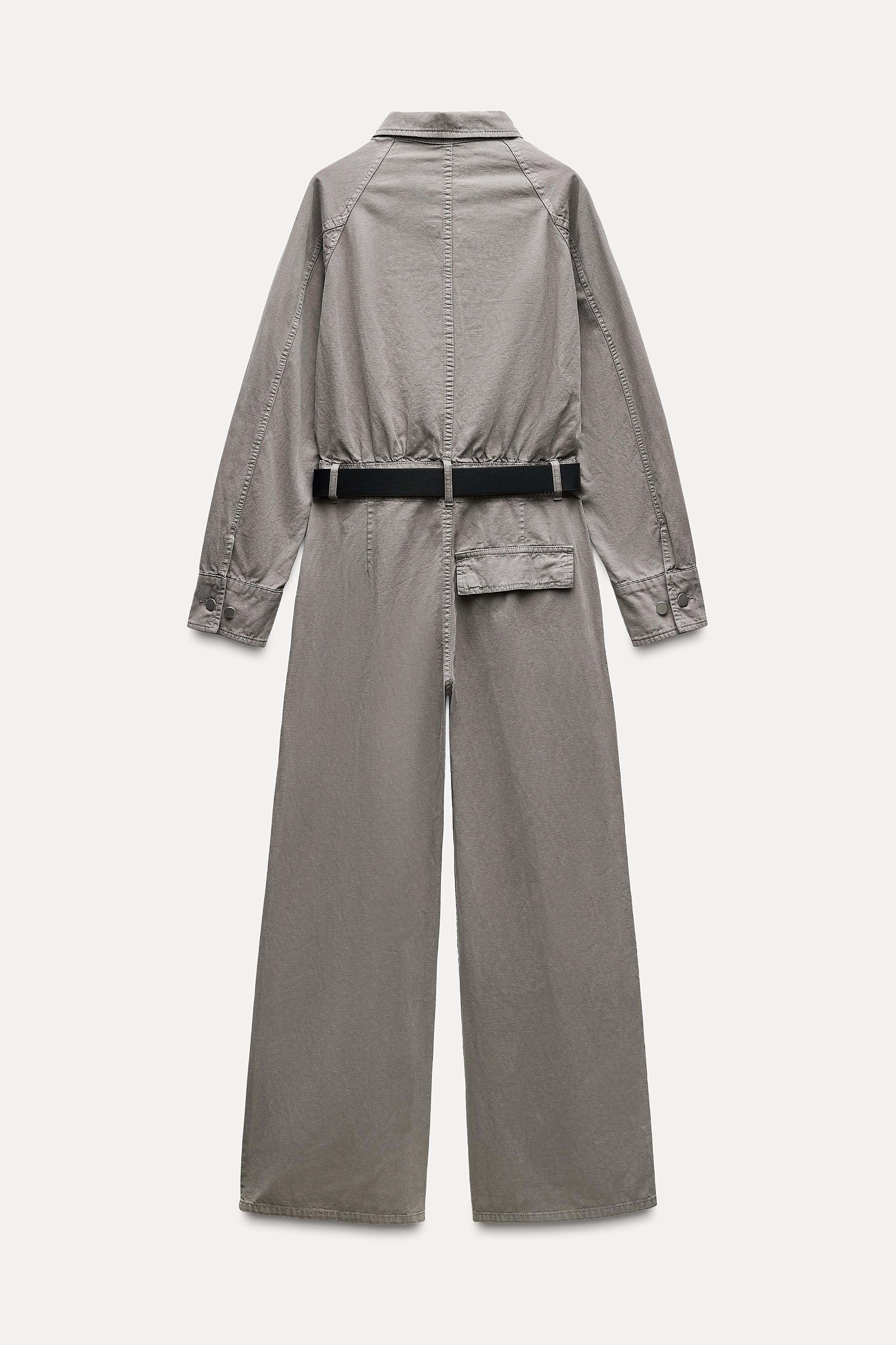 ZW COLLECTION BELTED JUMPSUIT