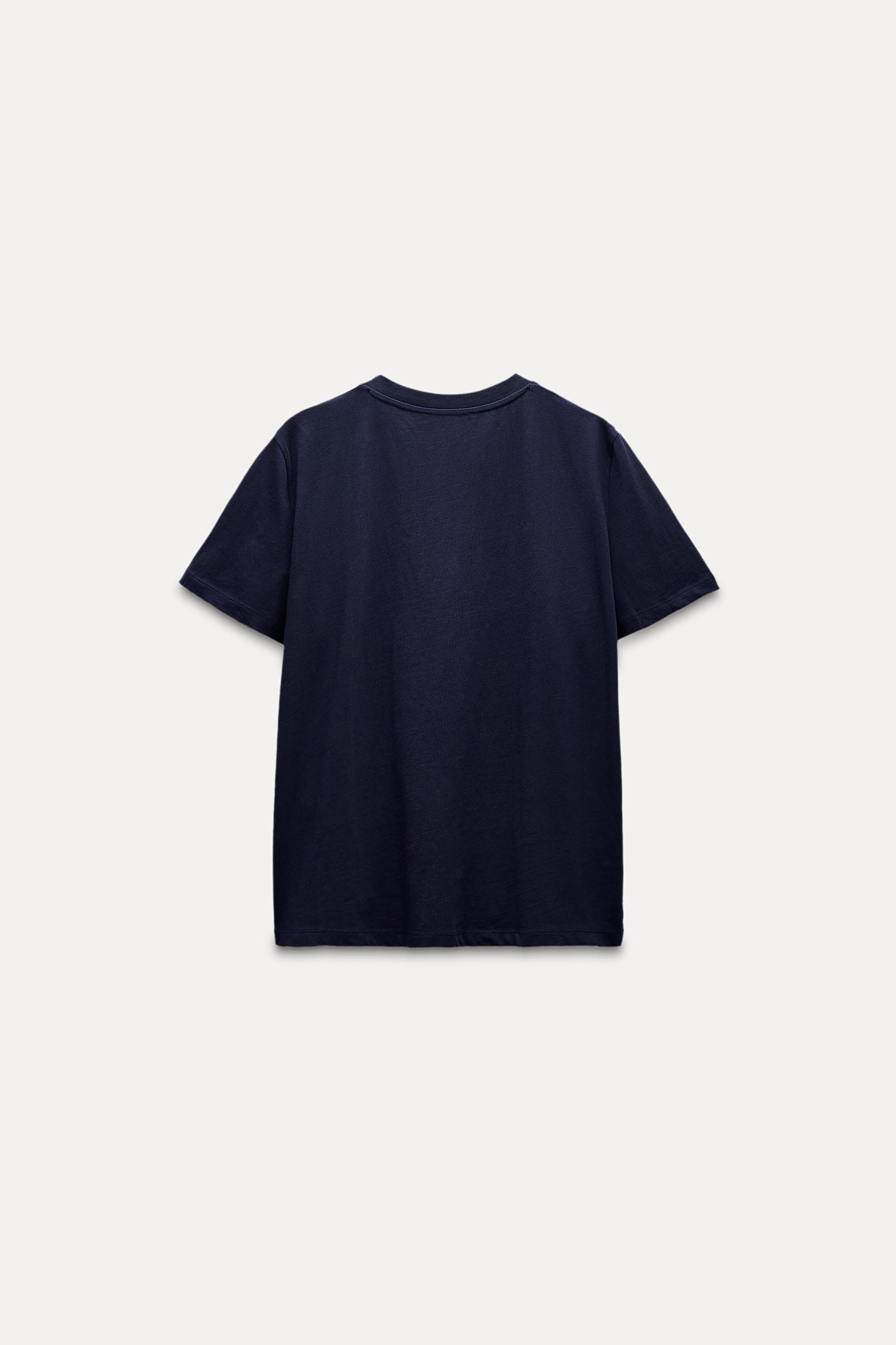 ENZYME-WASHED COTTON T-SHIRT