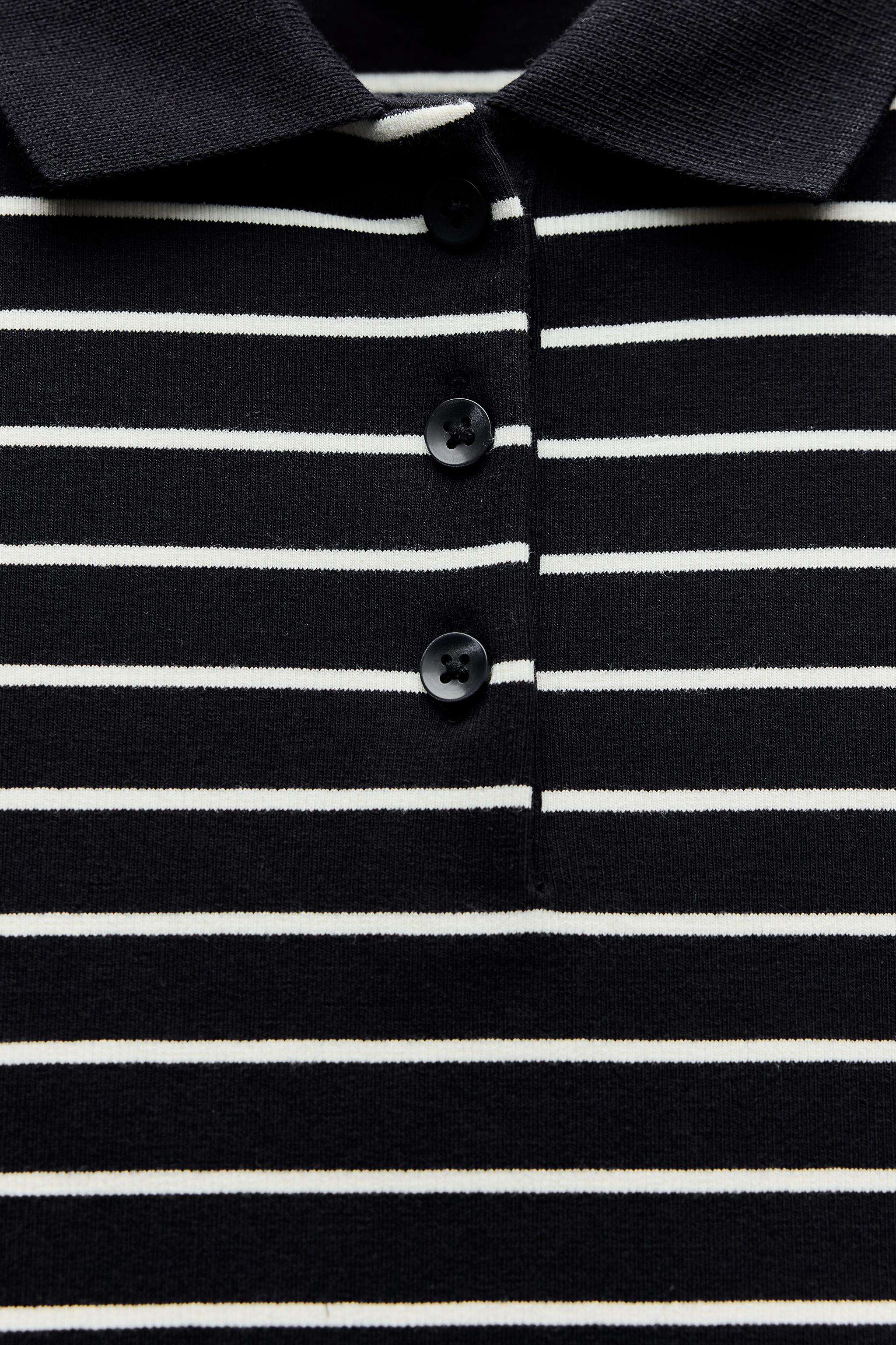 STRIPED POLO T-SHIRT