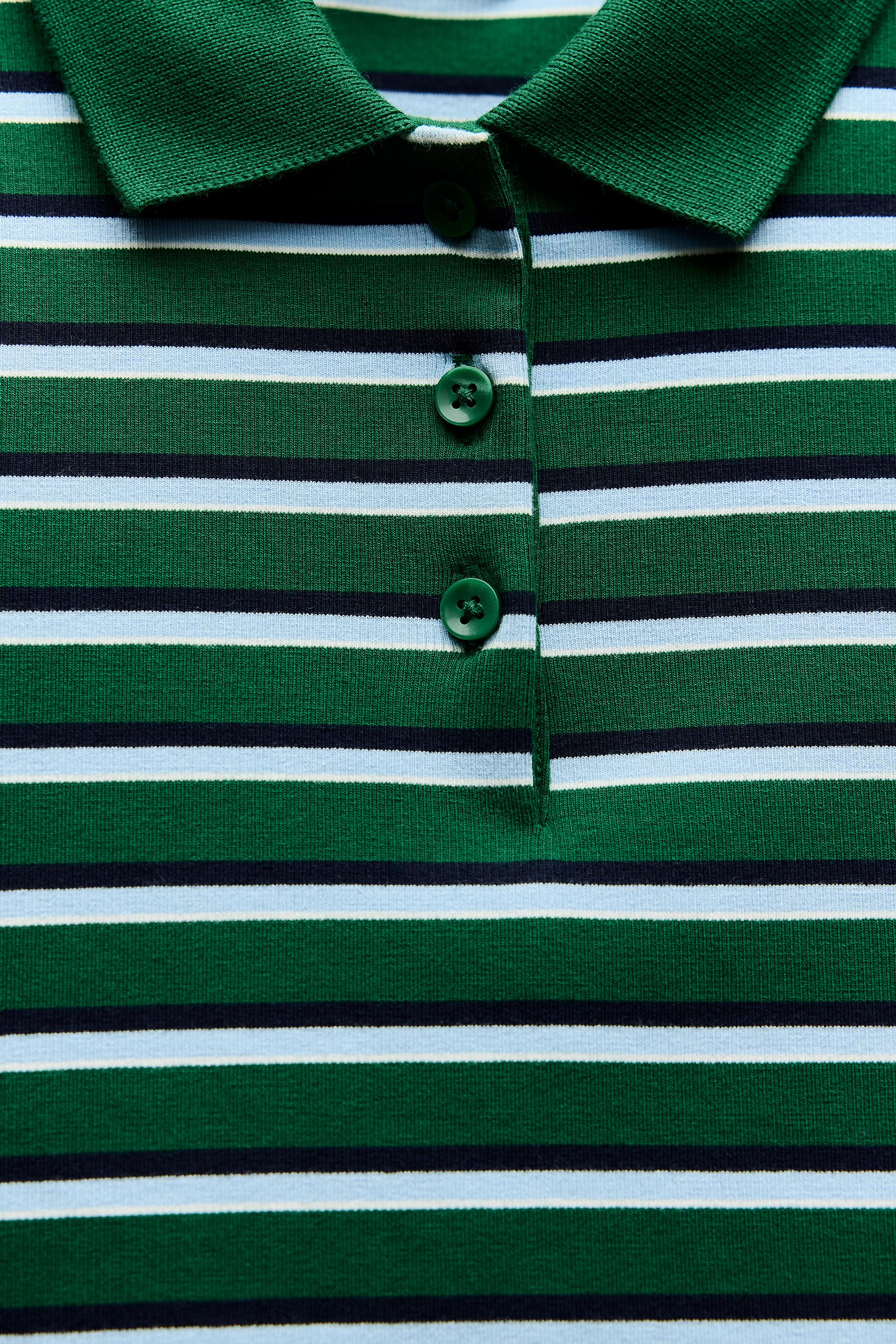 STRIPED POLO T-SHIRT