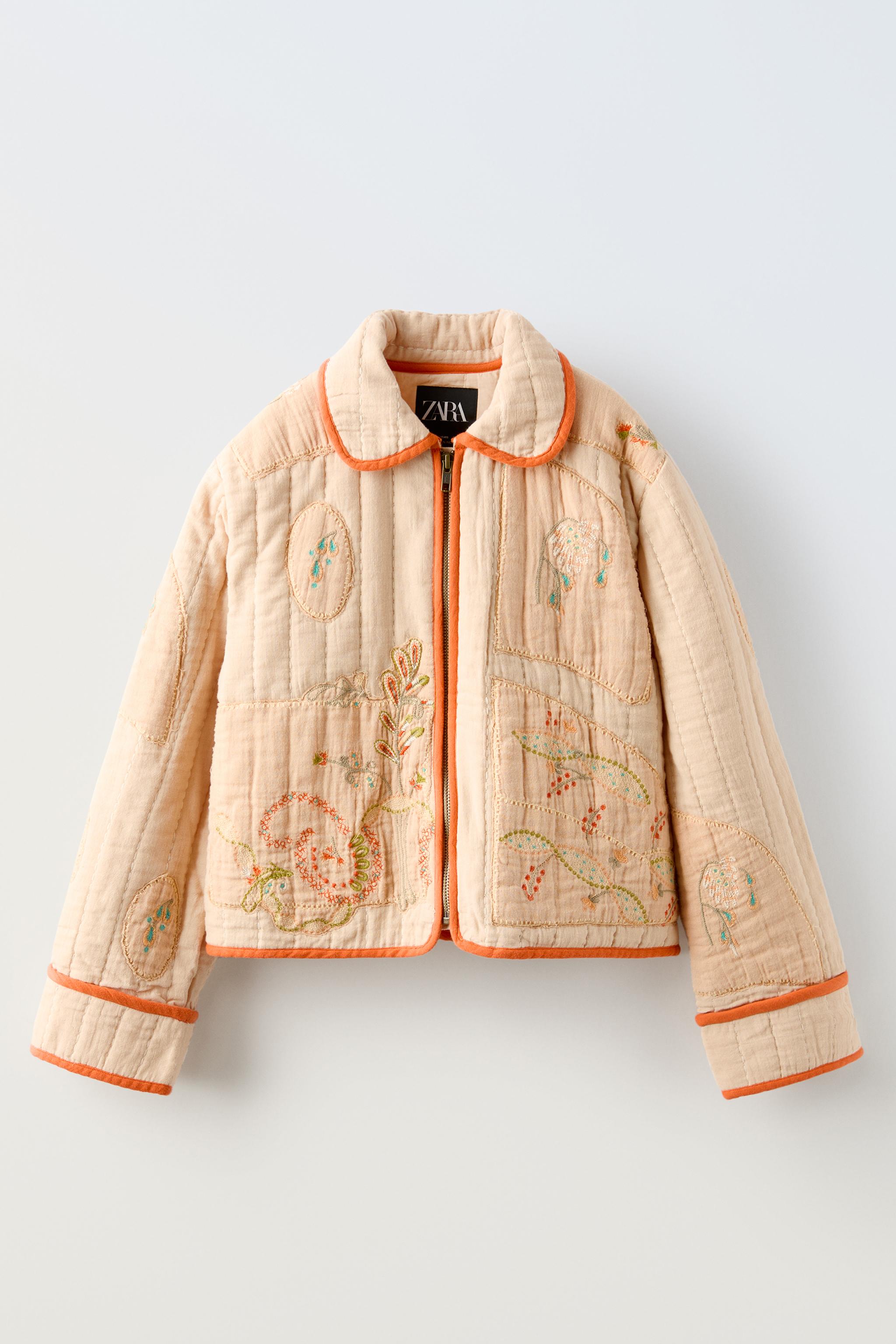 EMBROIDERED PATCHWORK JACKET