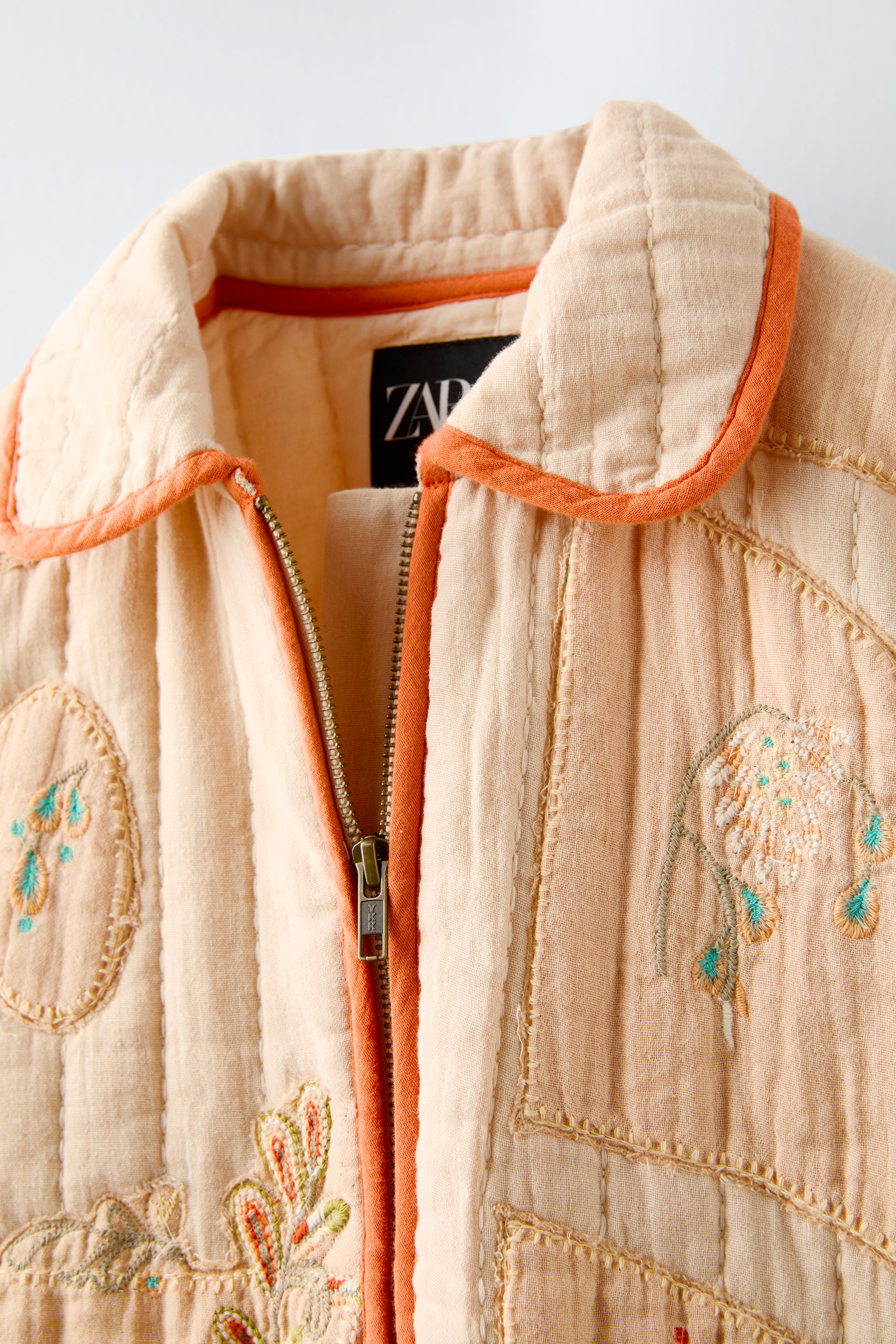 EMBROIDERED PATCHWORK JACKET