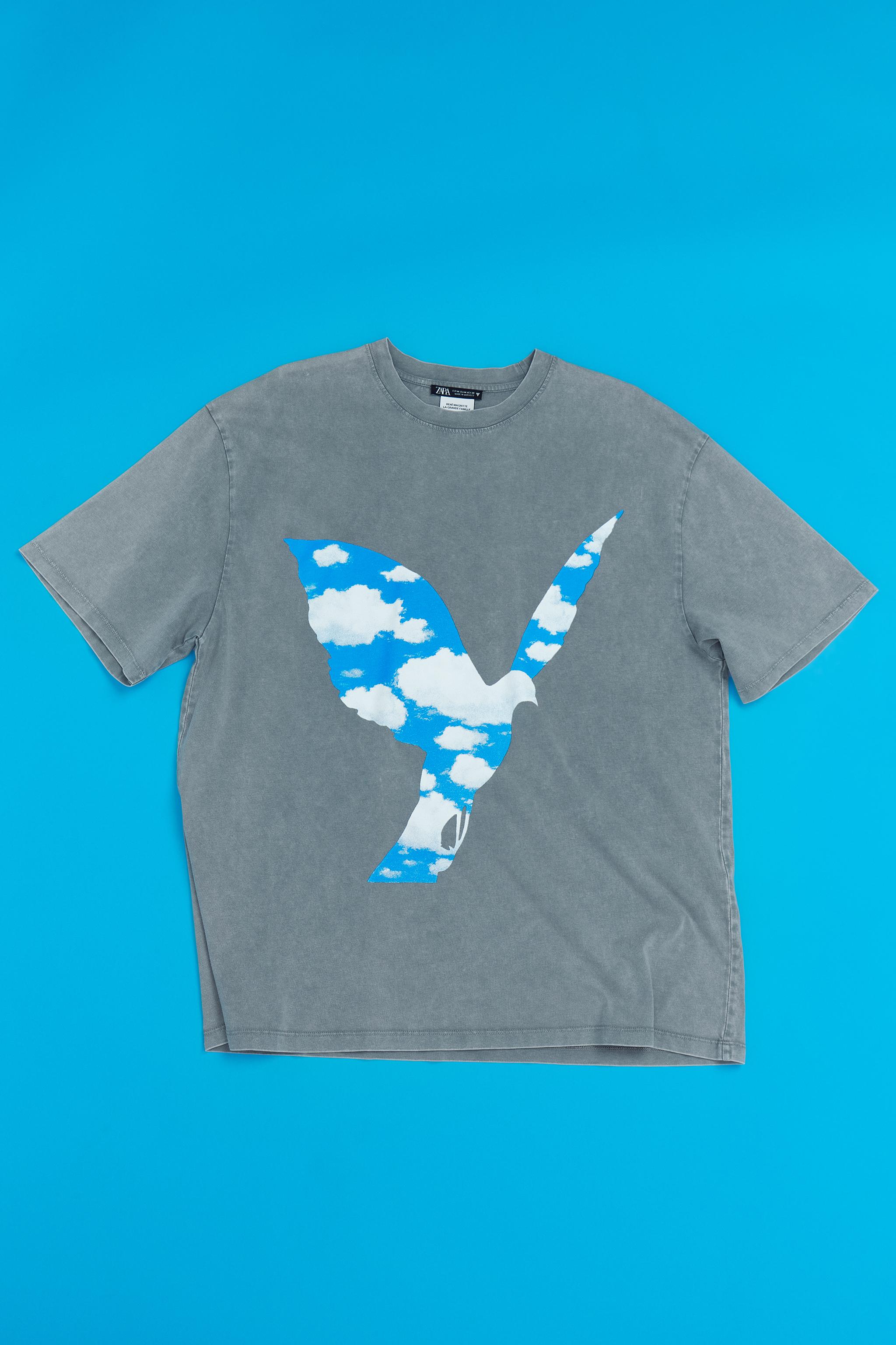 RENÉ MAGRITTE PRINT T-SHIRT