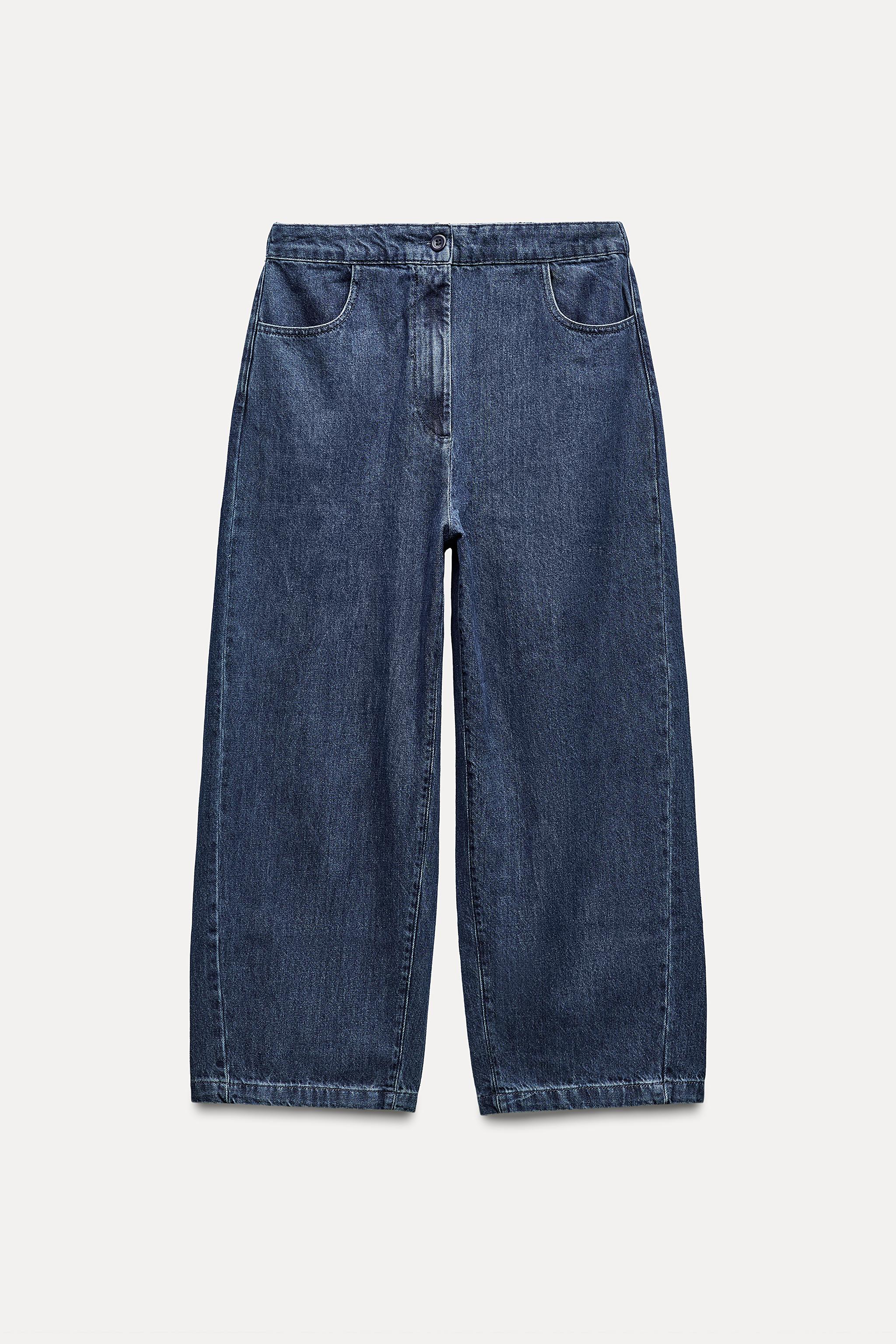 ZW COLLECTION BARREL MID-RISE JEANS