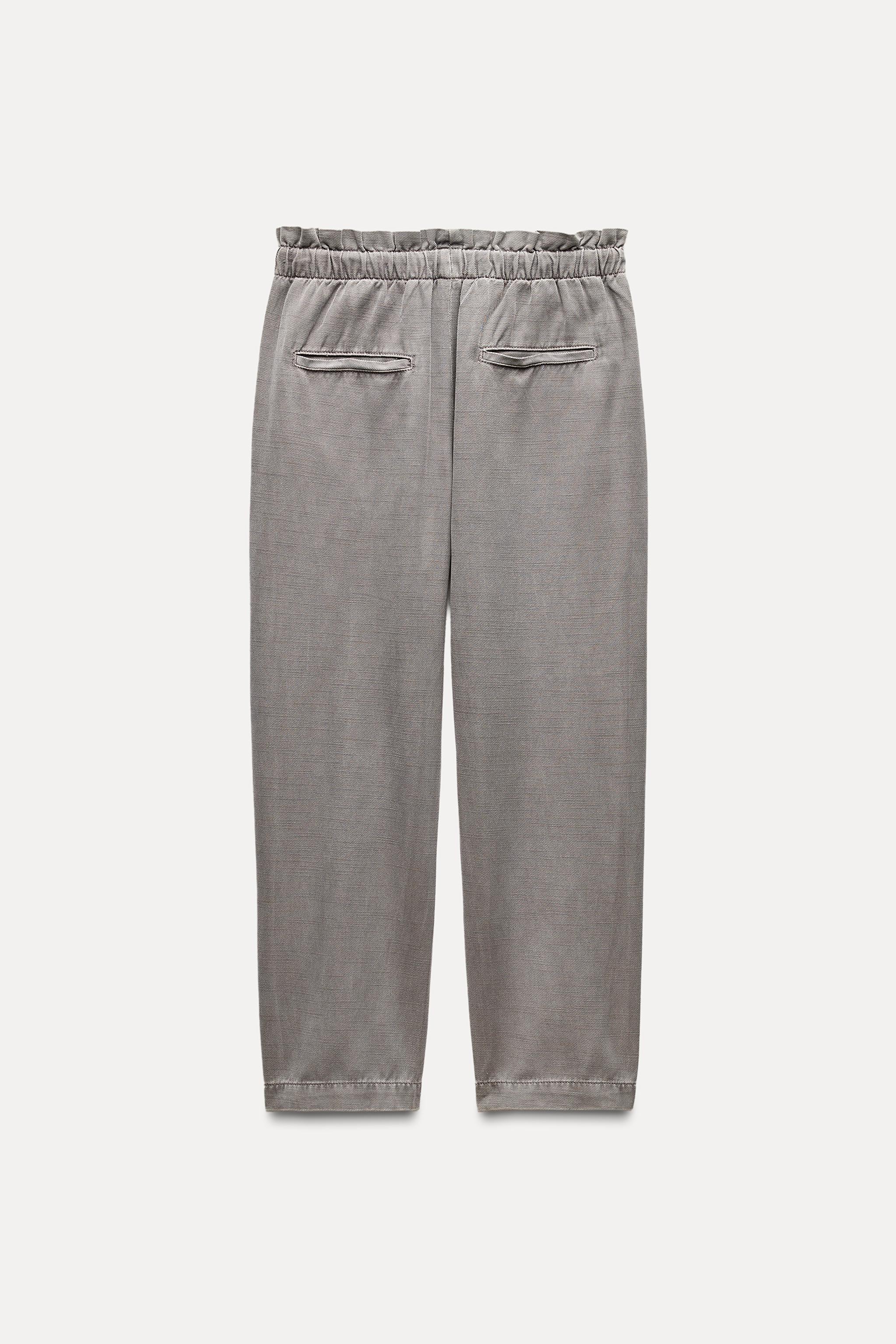 ZW COLLECTION PYJAMA-STYLE JOGGERS