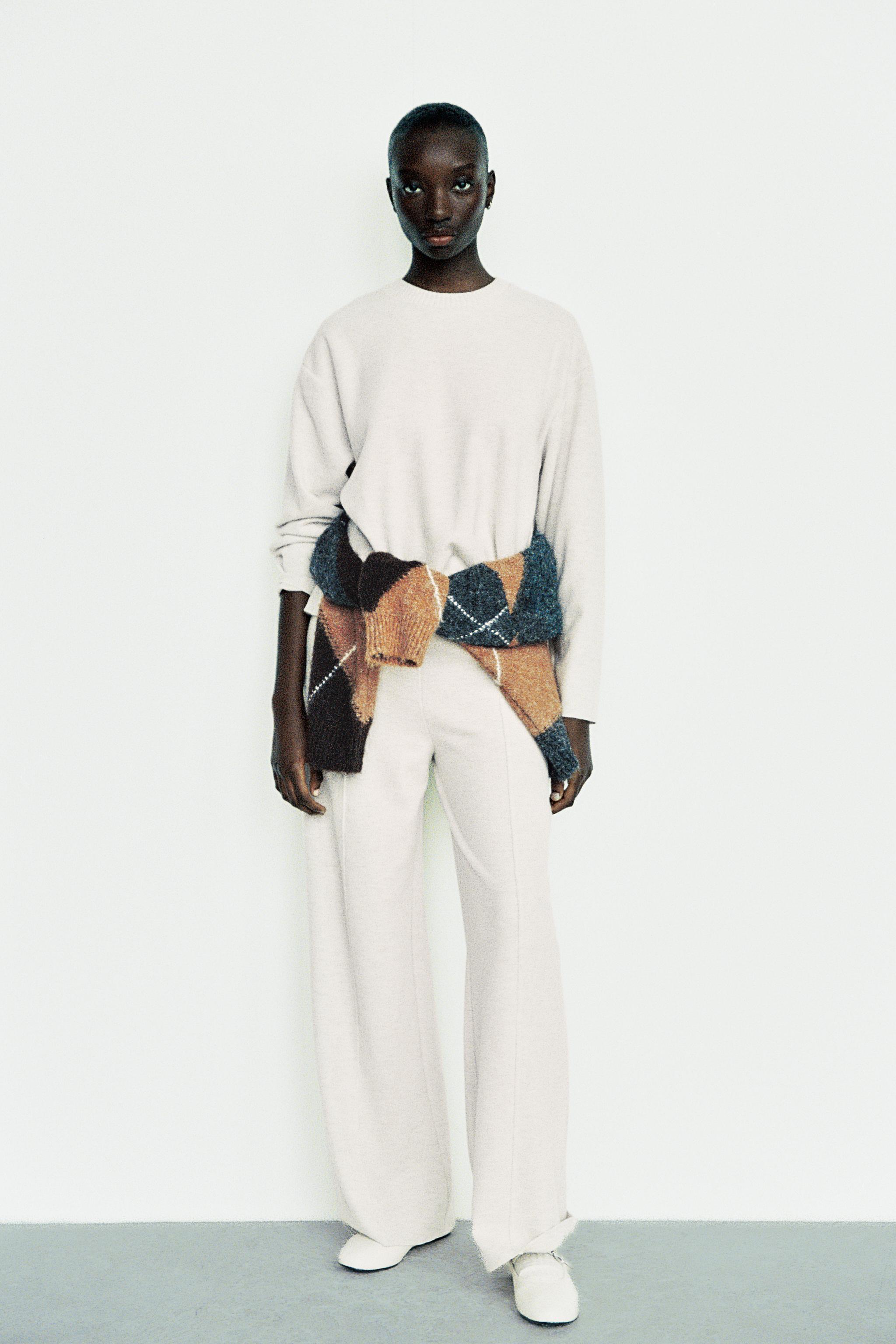 SOFT STRAIGHT-LEG TROUSERS