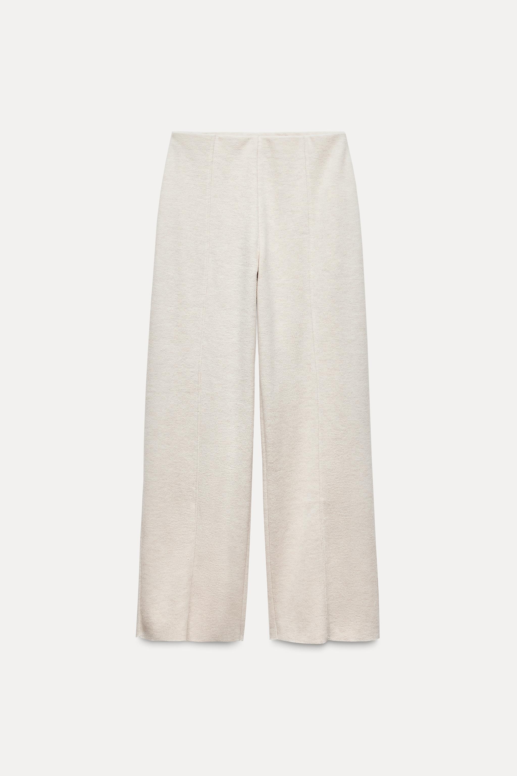 SOFT STRAIGHT-LEG TROUSERS