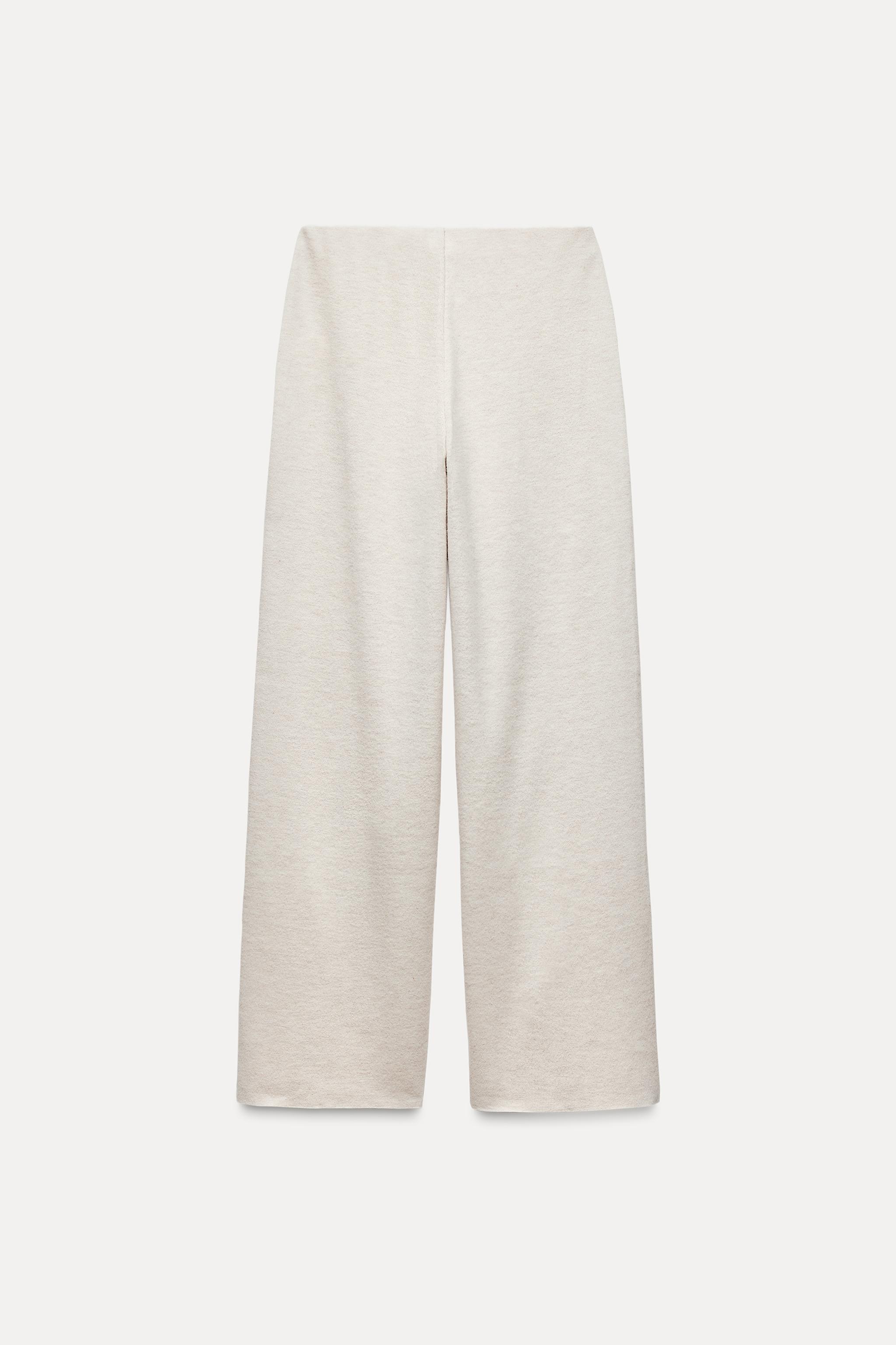 SOFT STRAIGHT-LEG TROUSERS