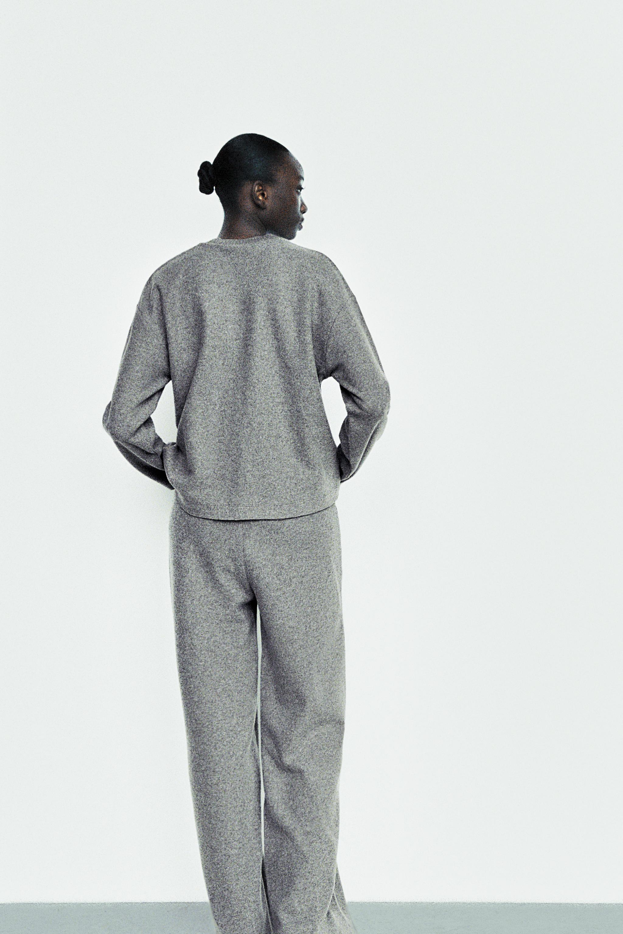 SOFT STRAIGHT-LEG TROUSERS