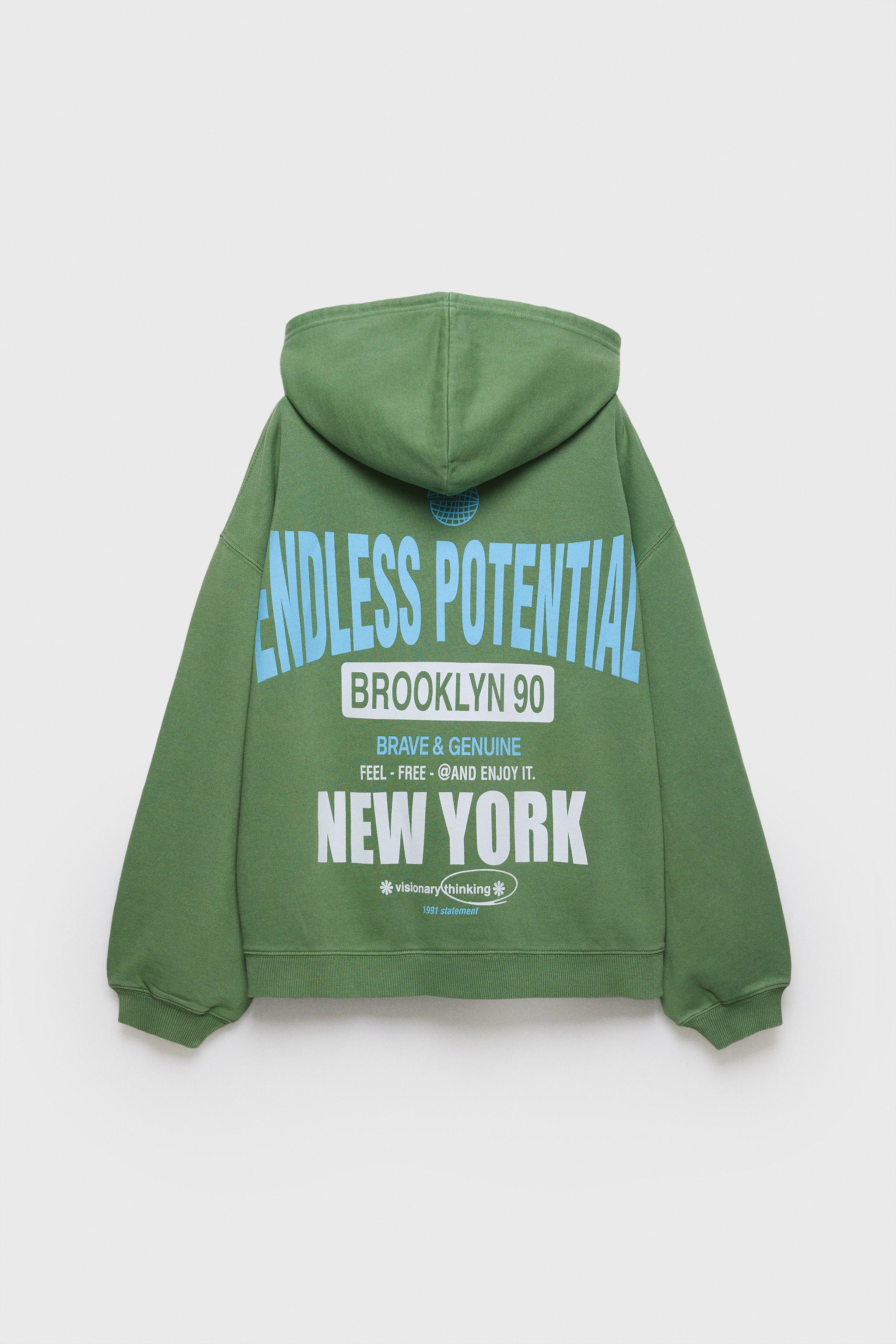 Z3D OVERSIZE TEXT HOODIE