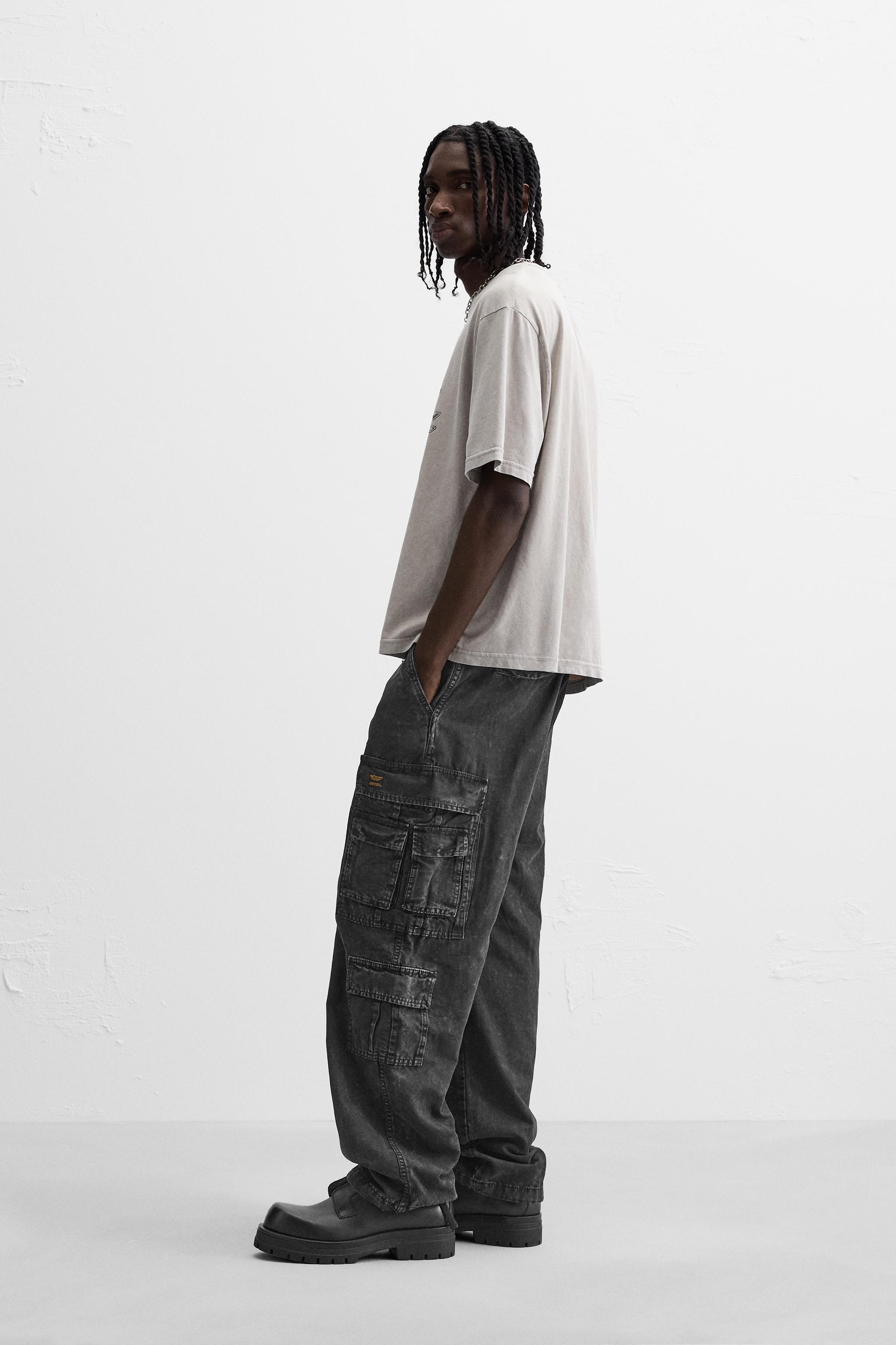 CARGO TROUSERS WITH POCKETS