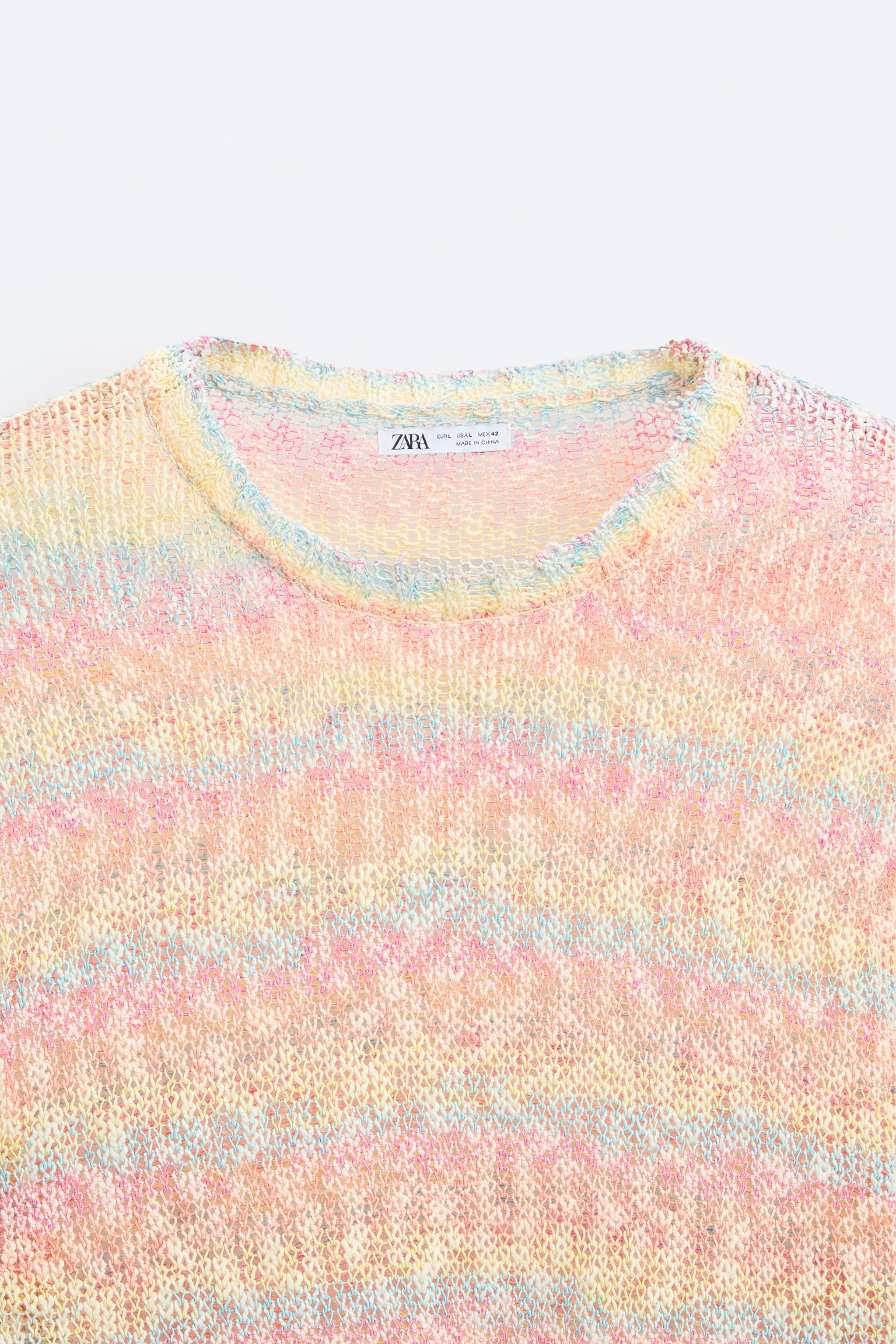 INSIDE OUT-EFFECT TEXTURED SWEATER