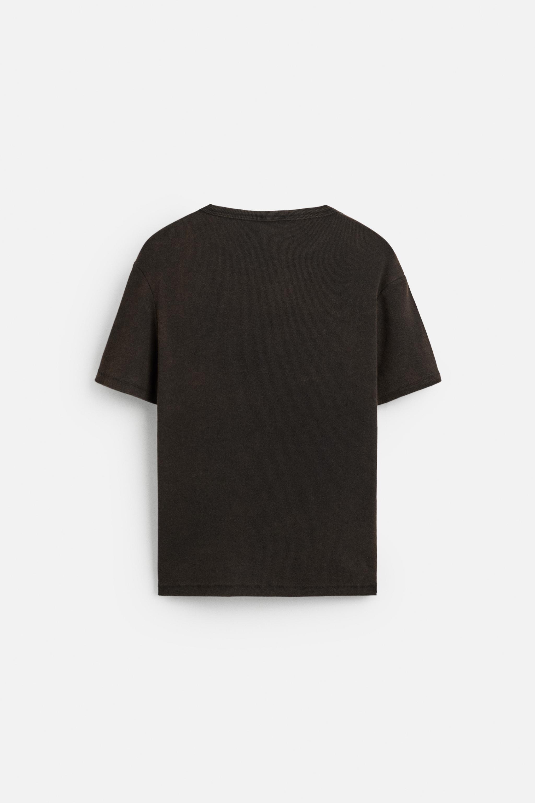 BASIC RIBBED T-SHIRT