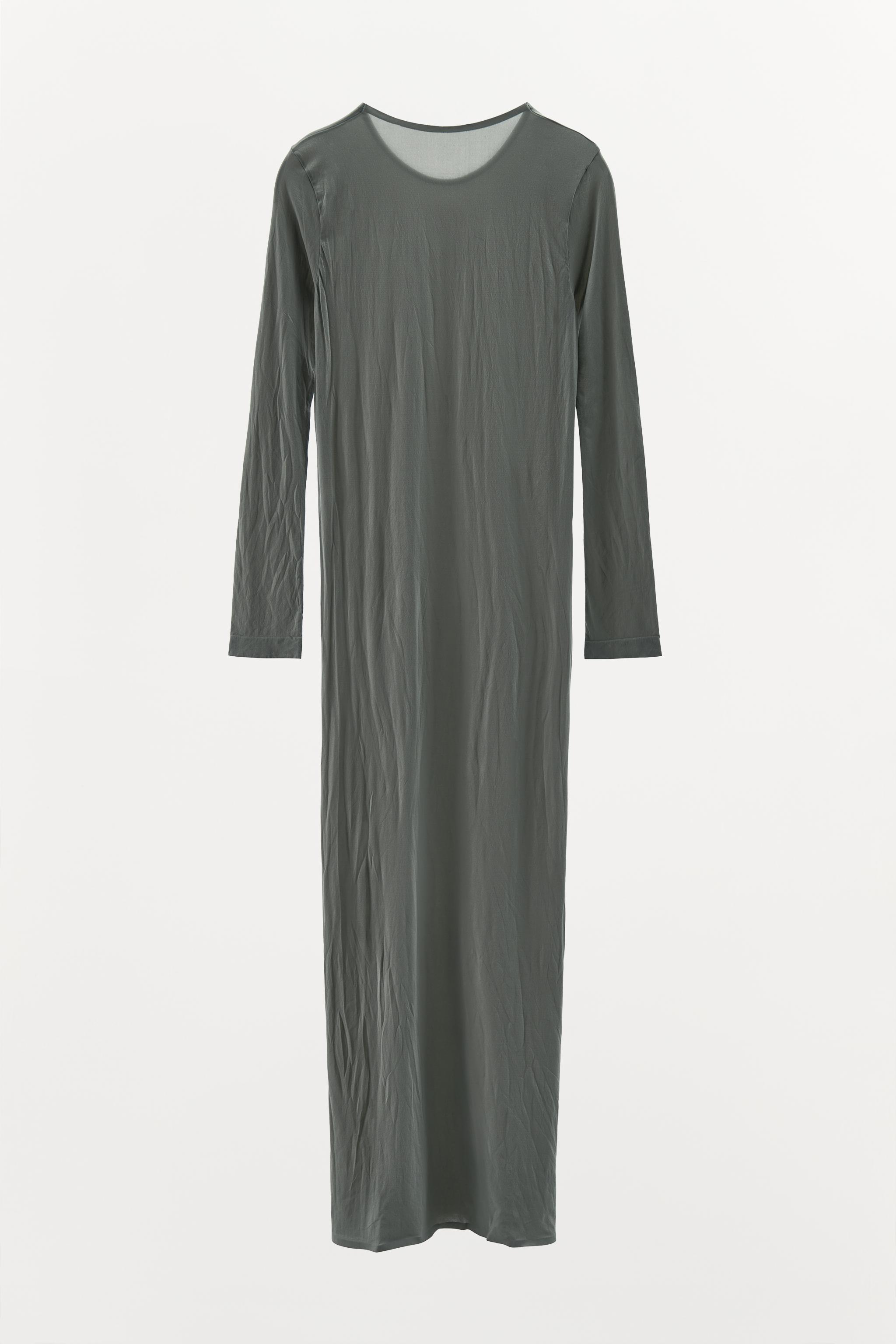 POLYAMIDE MIDI DRESS