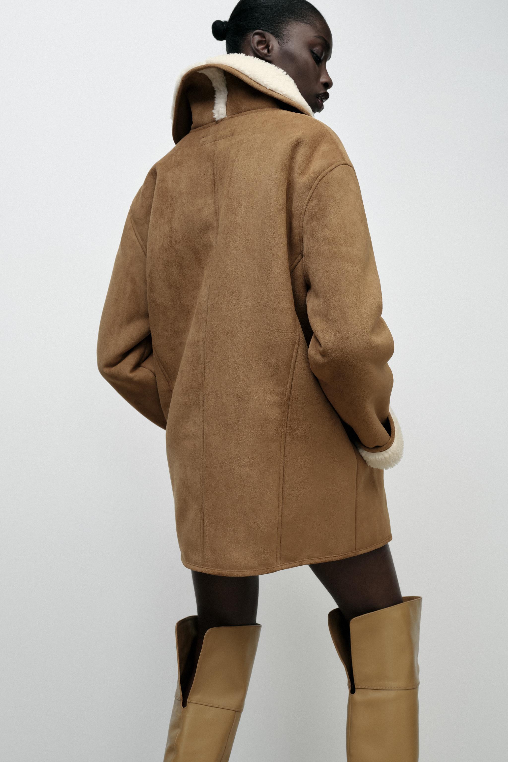 DOUBLE-FACED SEMI-LONG COAT