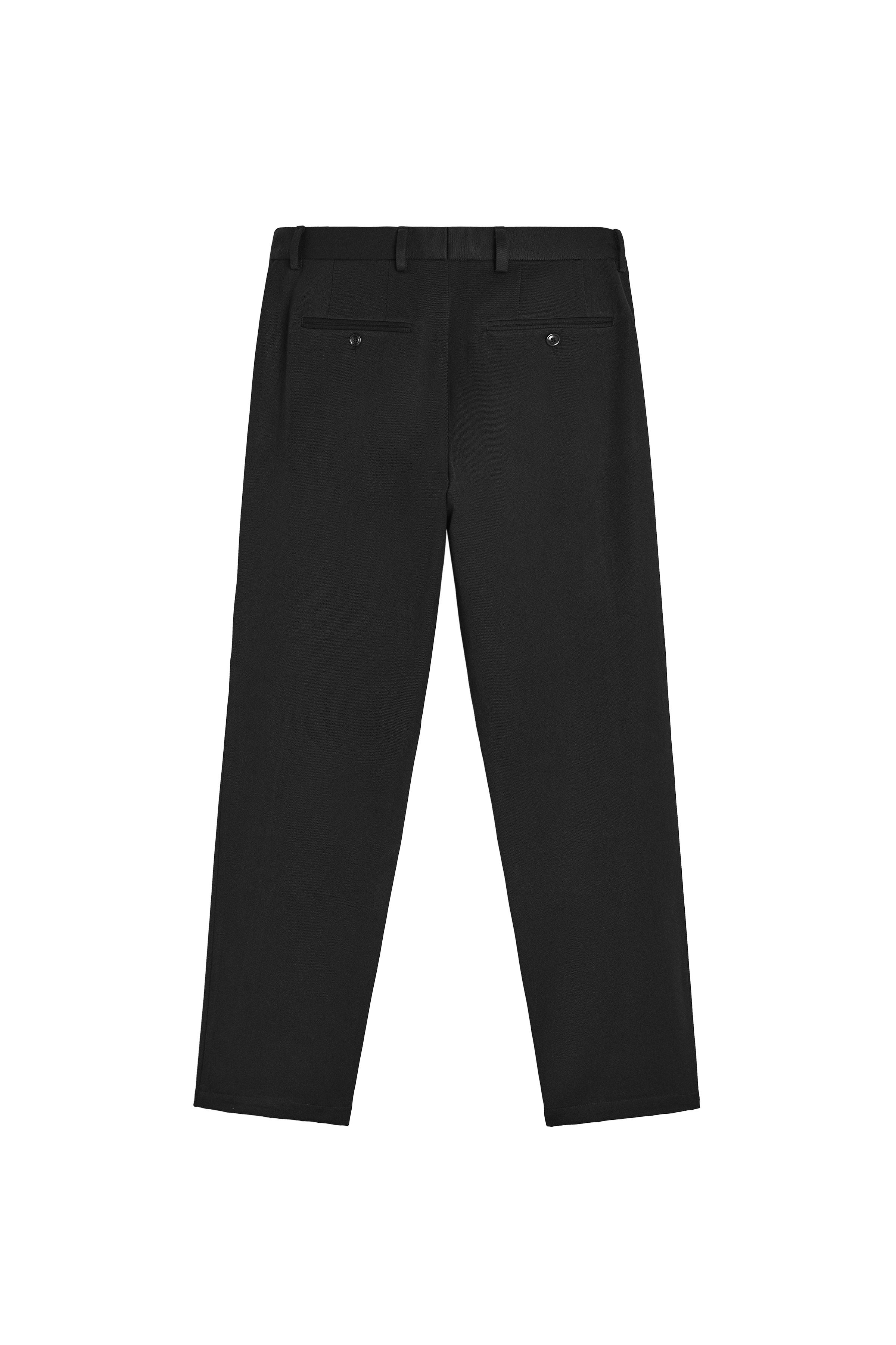 COTTON - WOOL TROUSERS