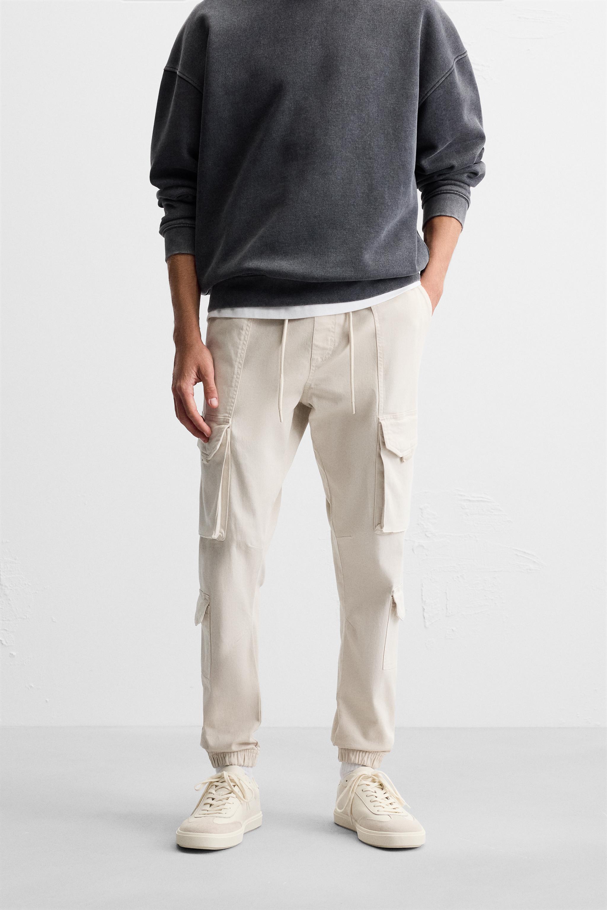 CARGO TROUSERS WITH POCKETS