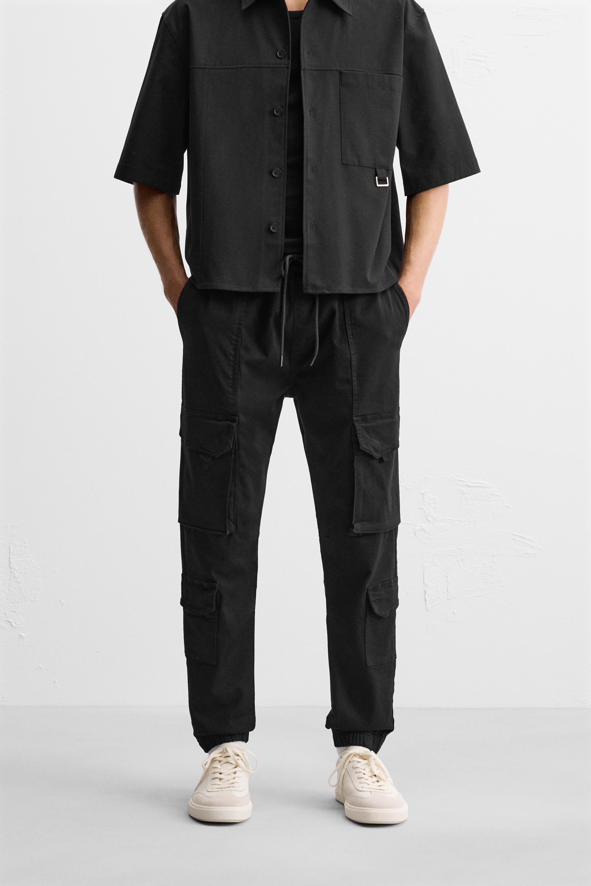 CARGO TROUSERS WITH POCKETS