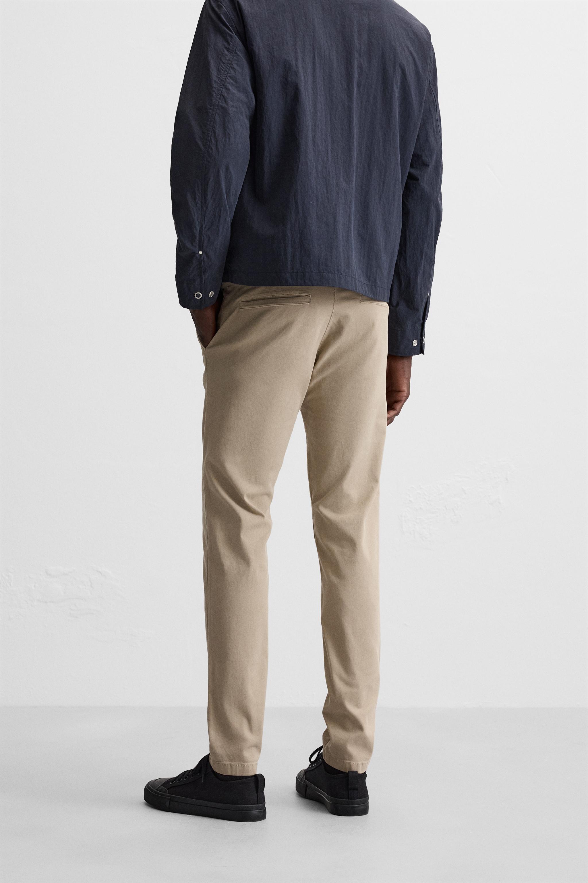 SKINNY FIT CHINOS