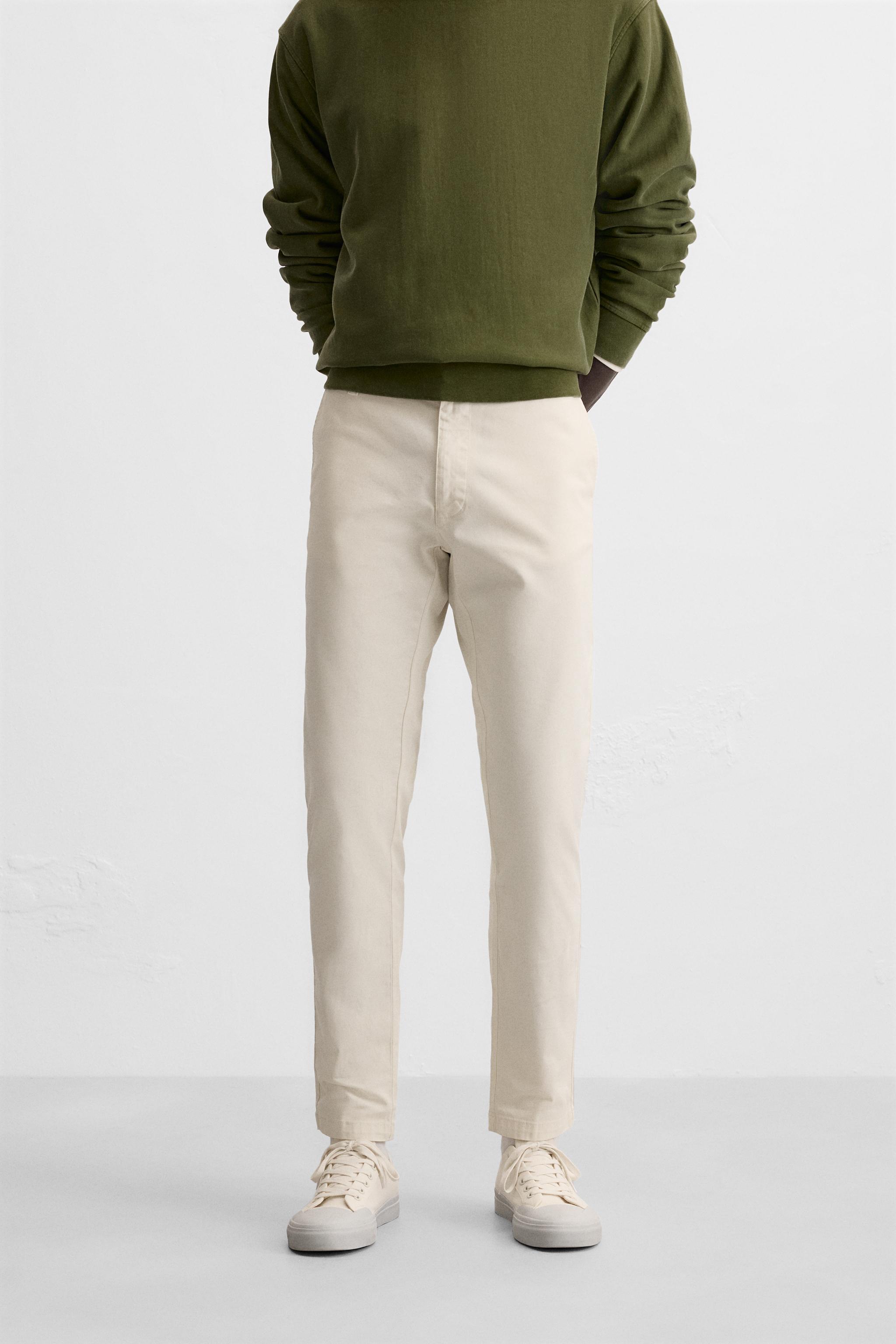 SKINNY FIT CHINOS