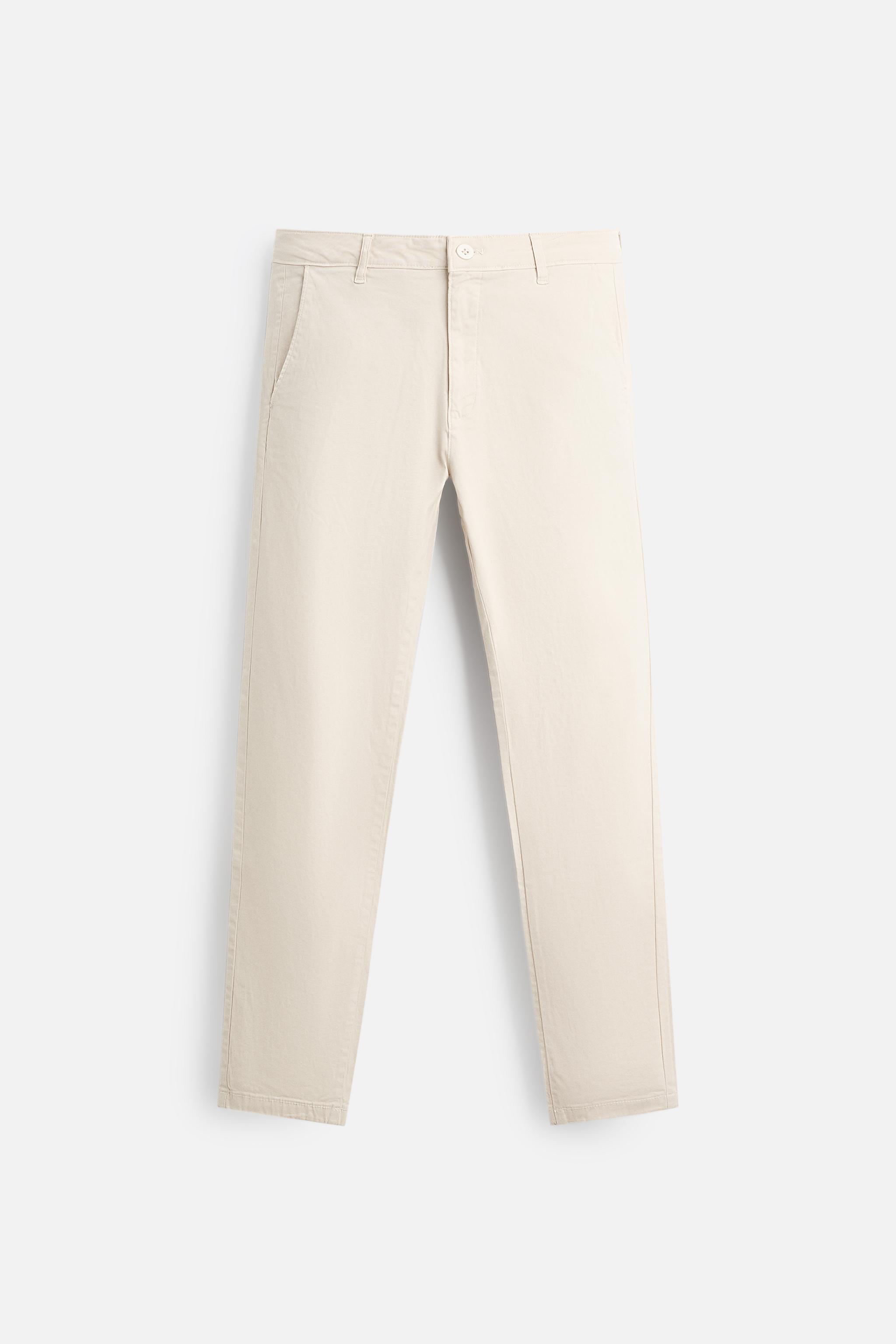 SKINNY FIT CHINOS