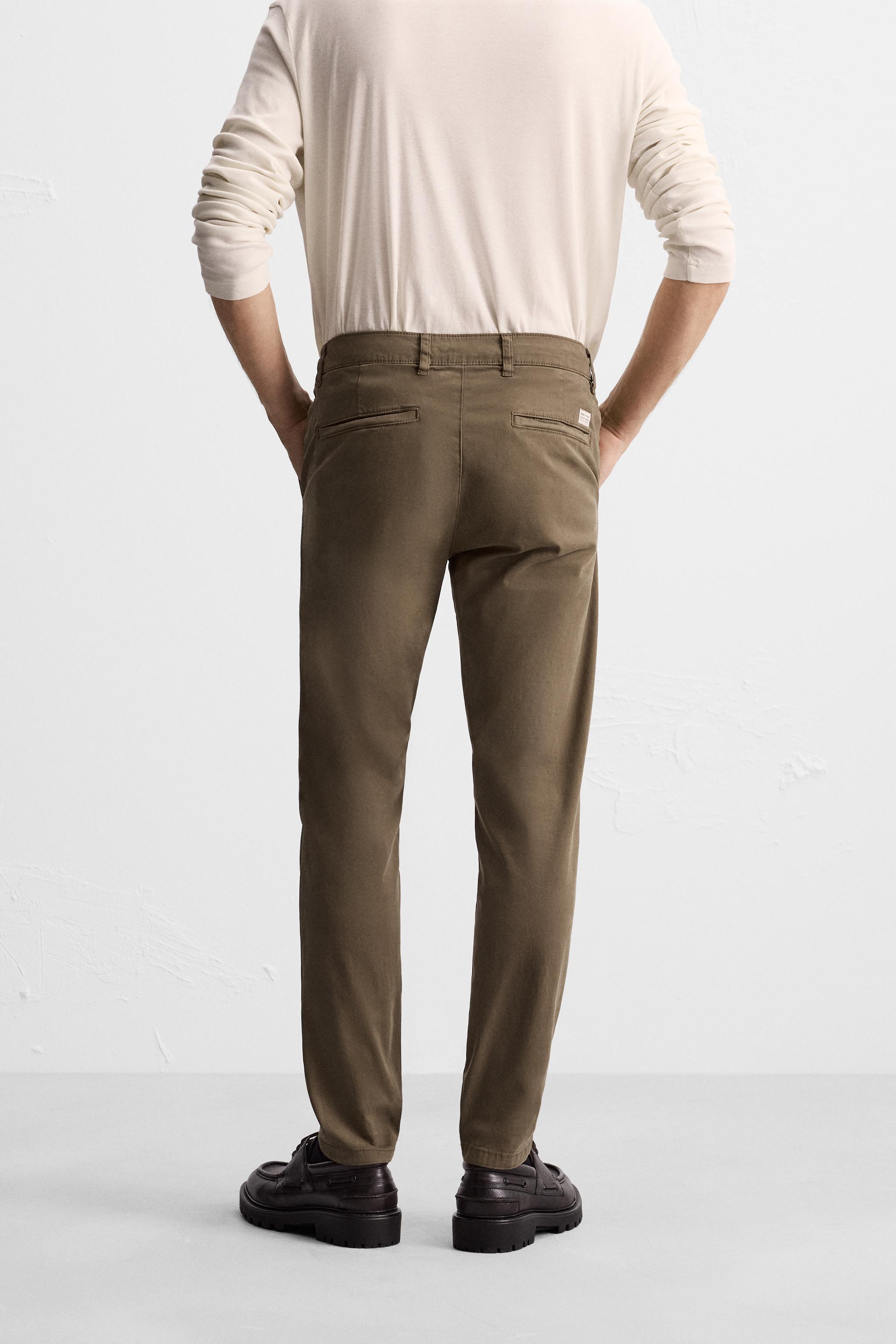 SKINNY FIT CHINOS