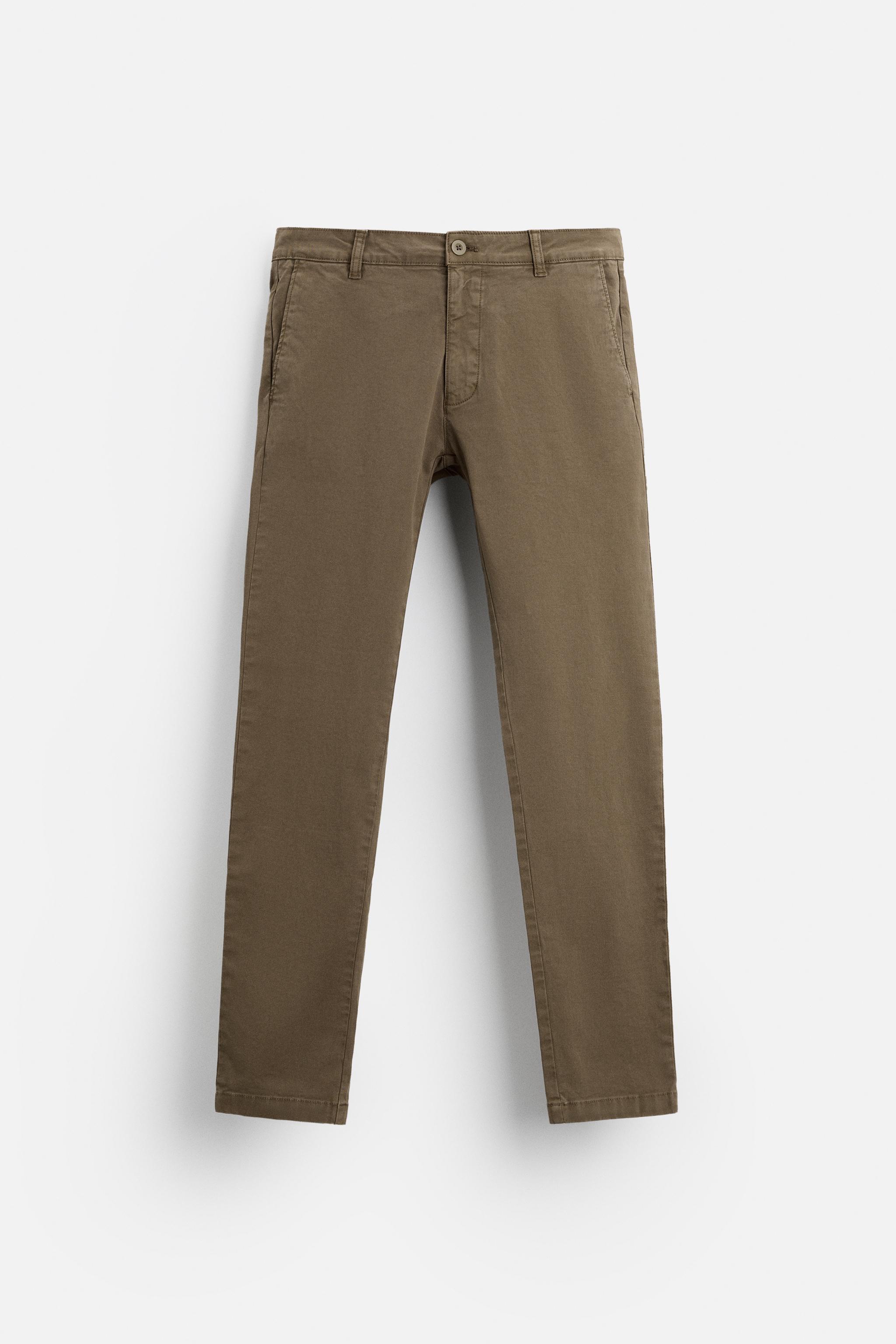 SKINNY FIT CHINOS