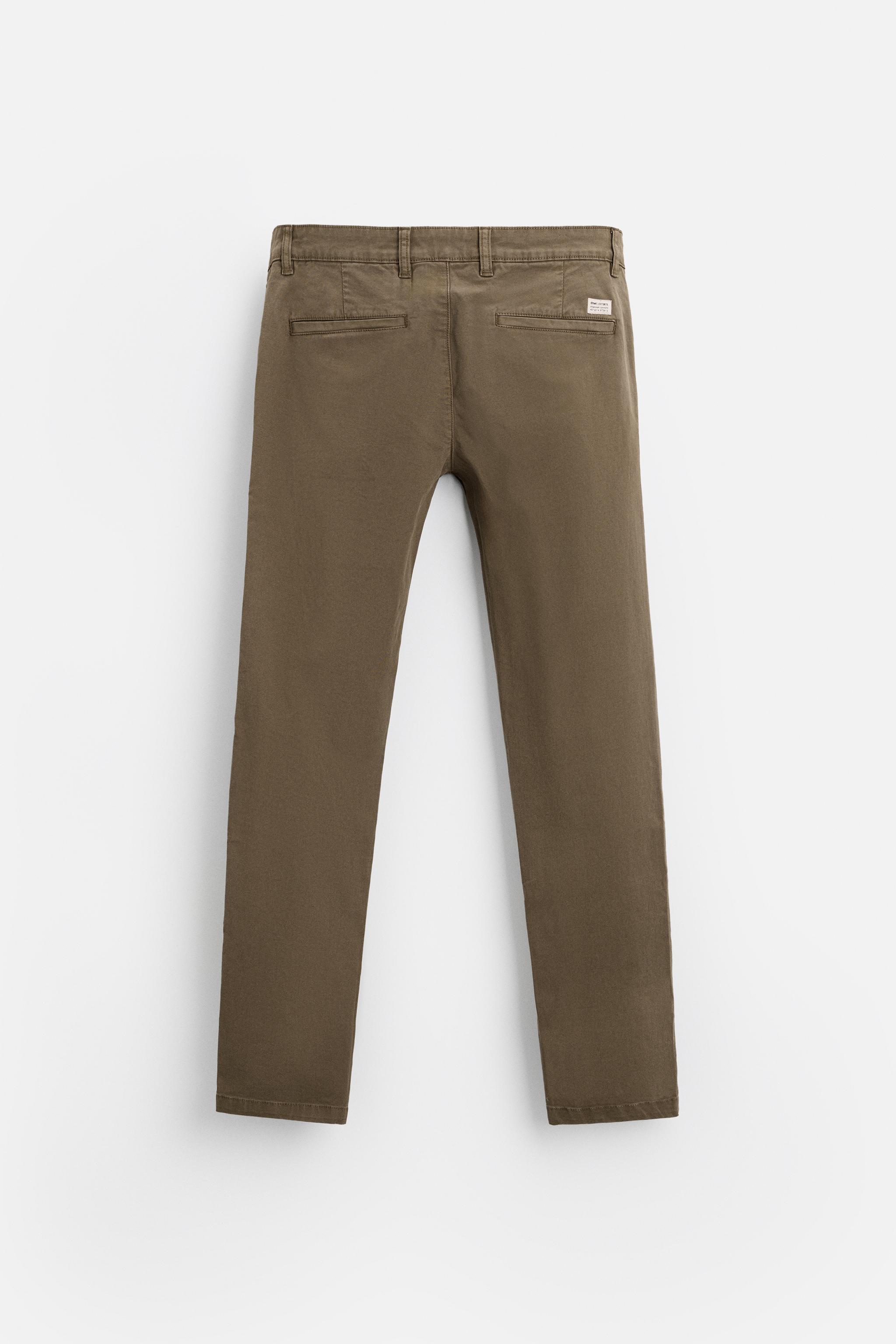 SKINNY FIT CHINOS