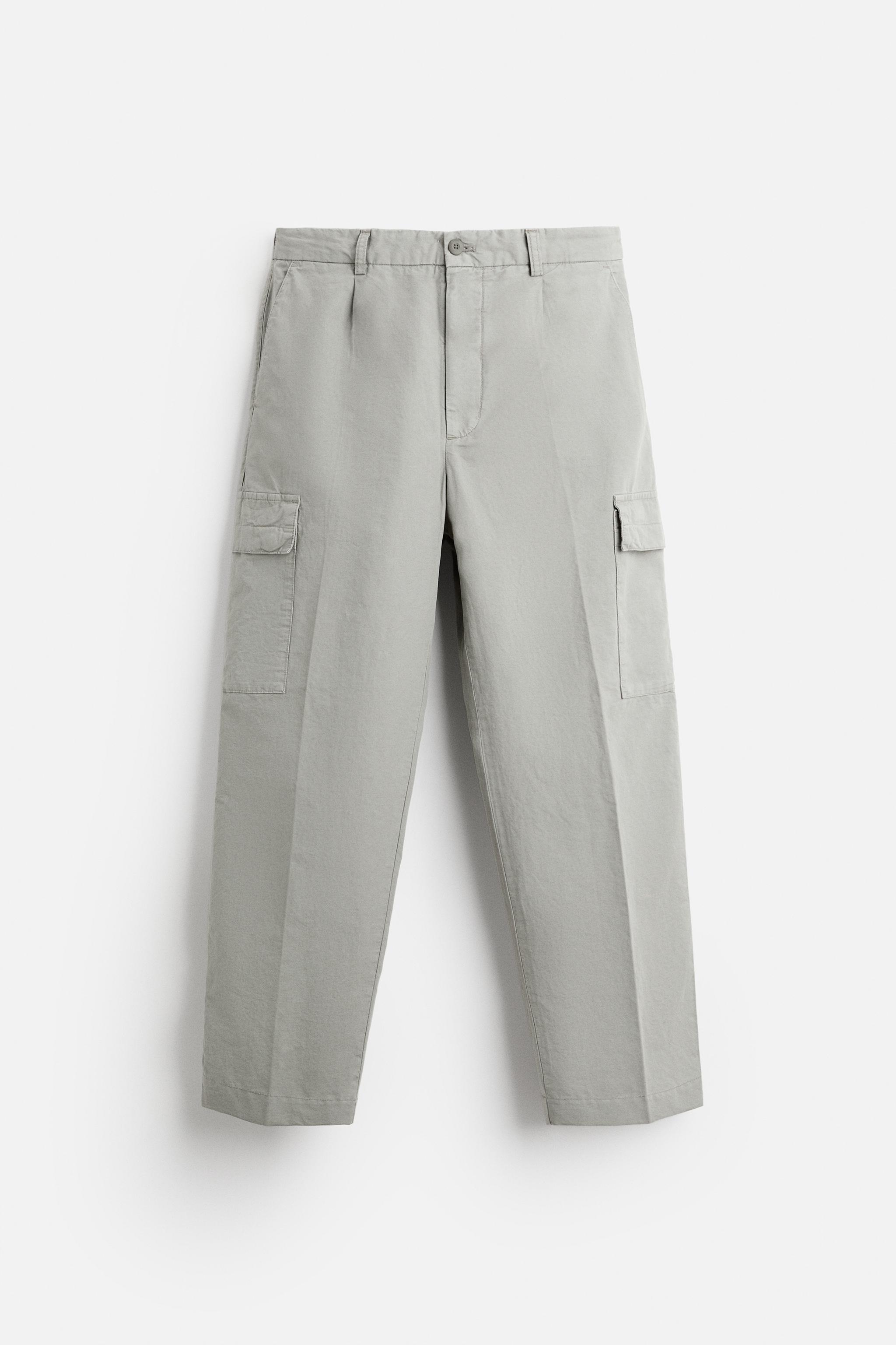 FADED CARGO TROUSERS