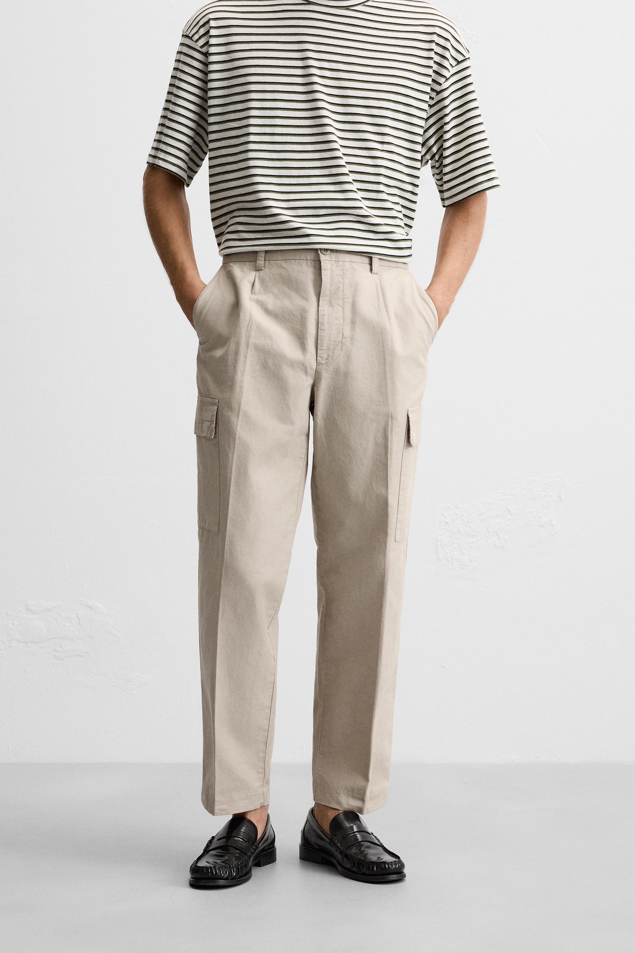 FADED CARGO TROUSERS