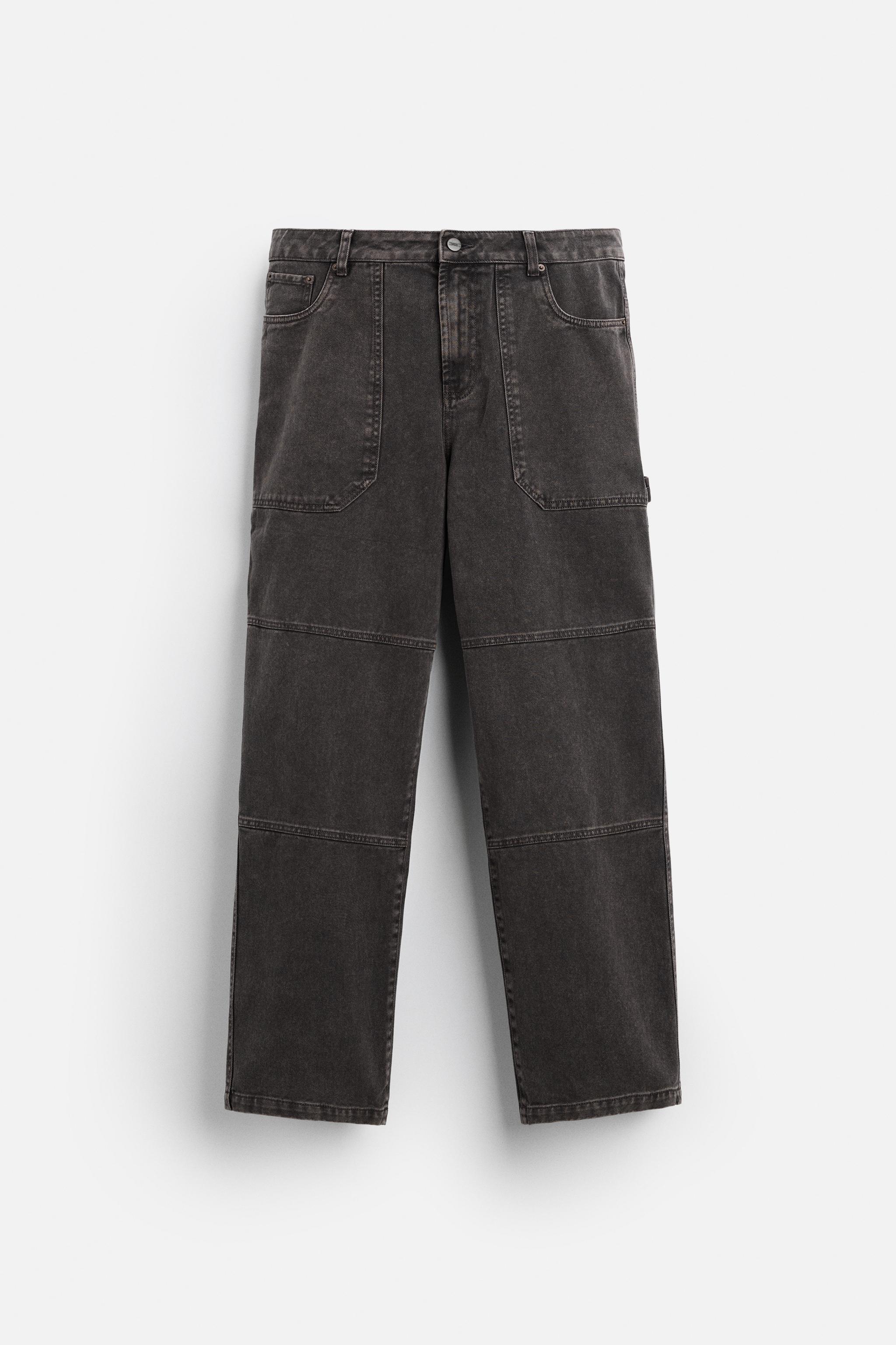 CARPENTER TROUSERS WITH SEAM DETAIL