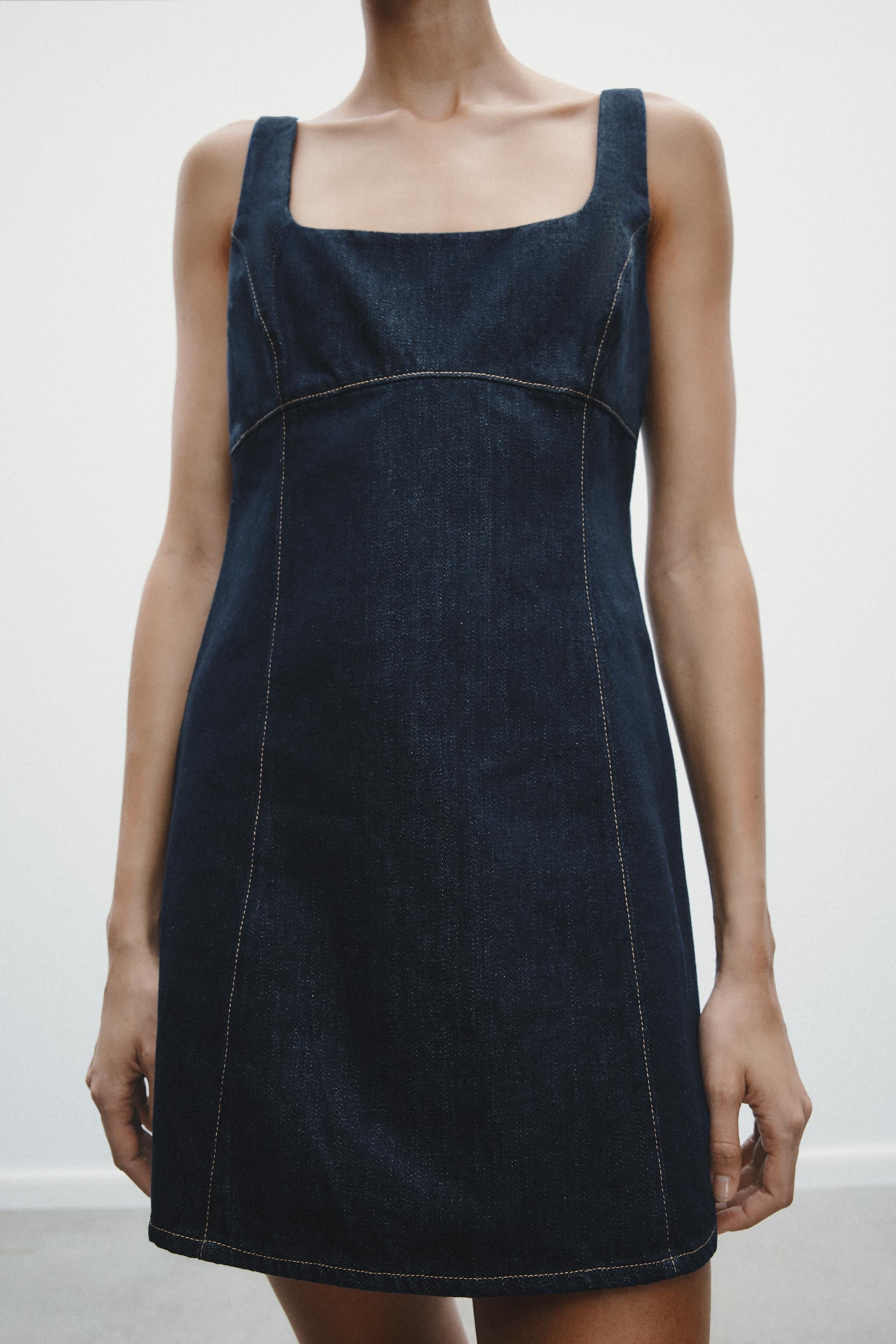 TRF DENIM DRESS