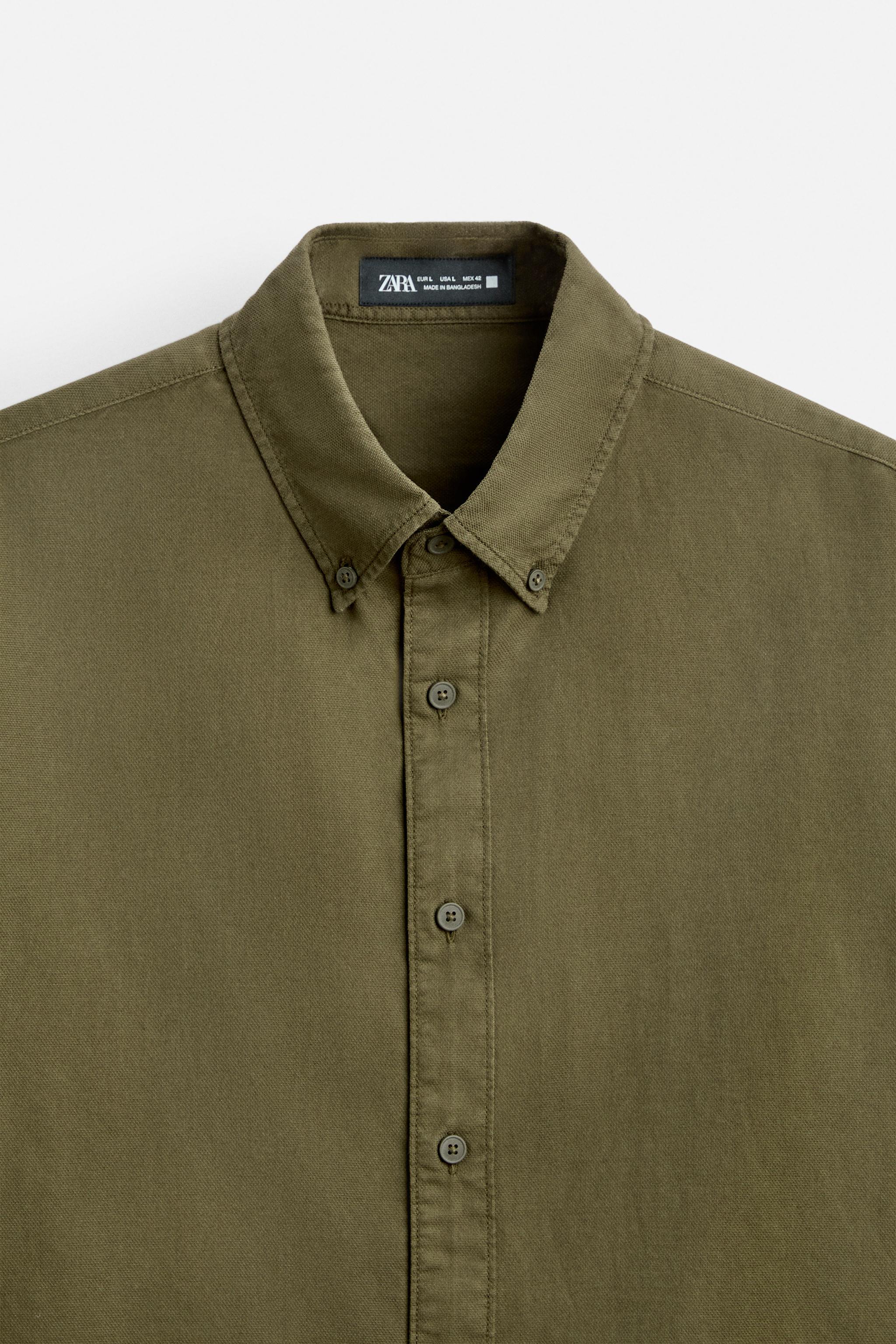 TWILL TEXTURED SHIRT