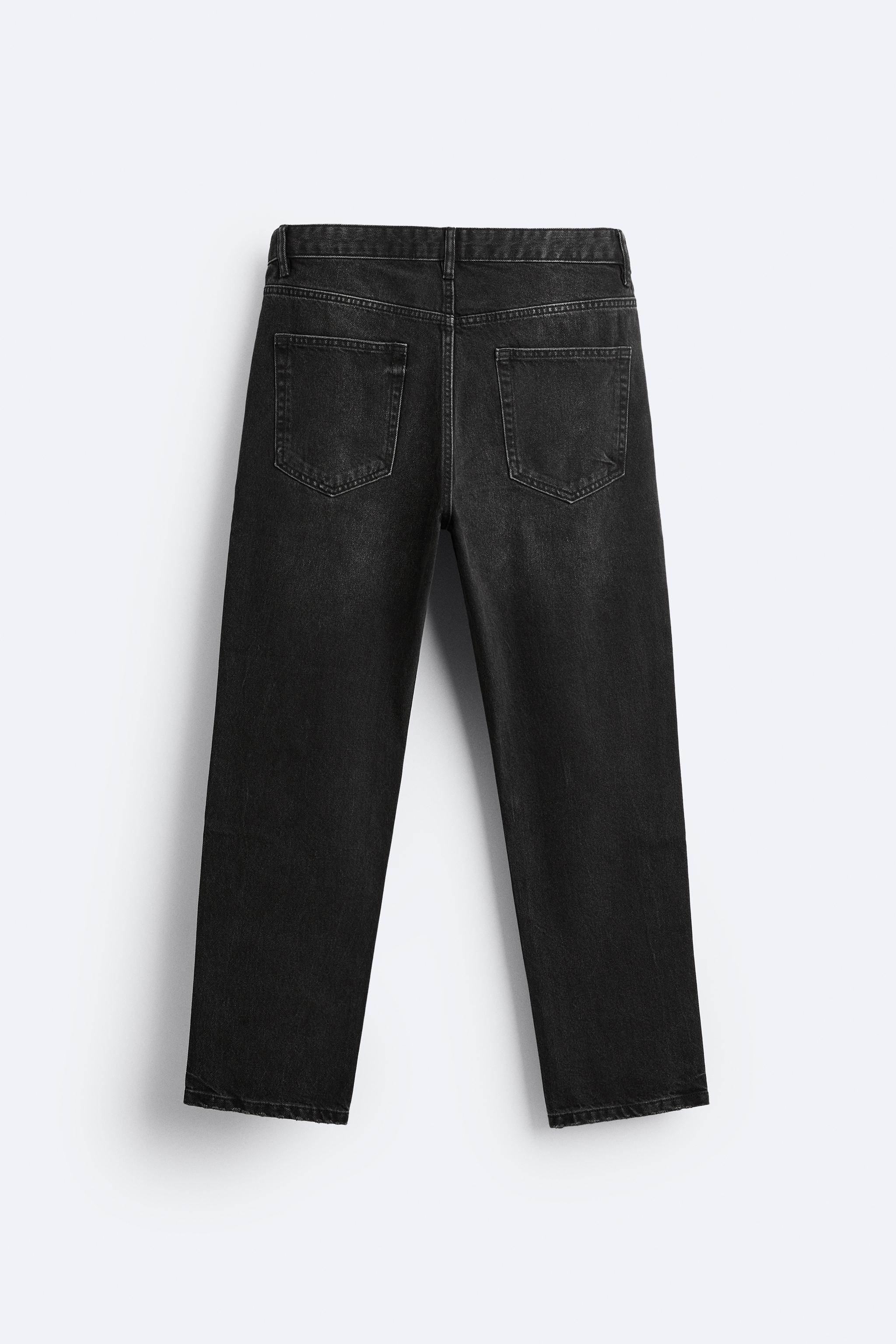 SLIM FIT CROPPED JEANS