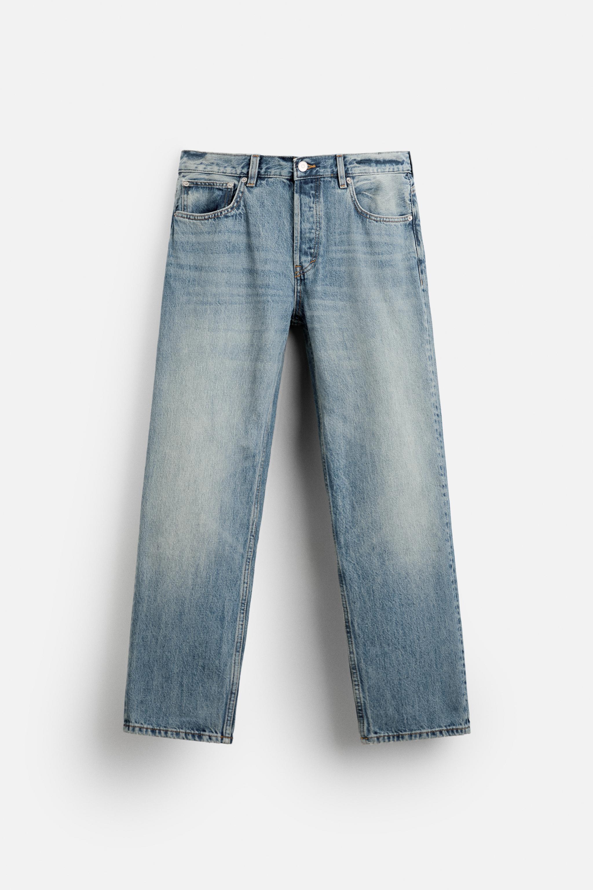 STRAIGHT-LEG JEANS